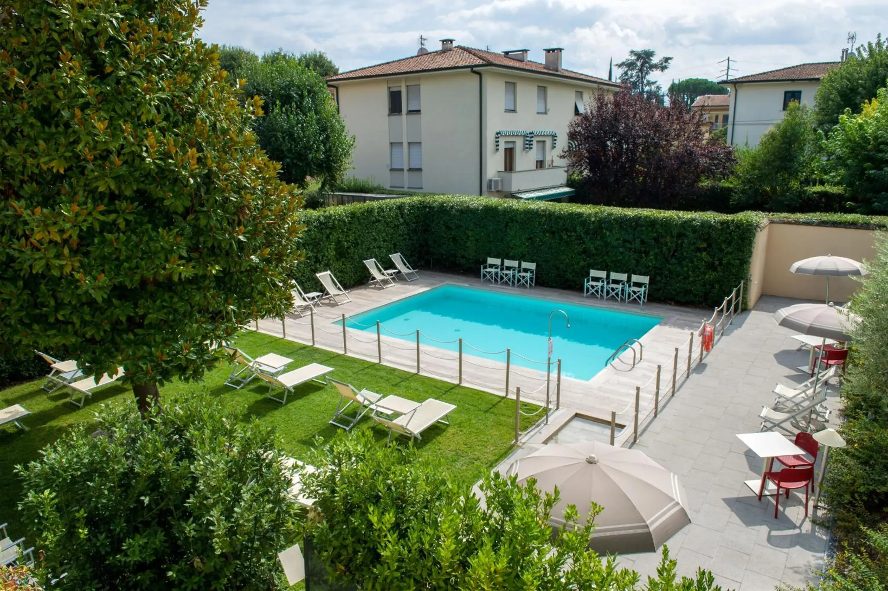 Garden, Swimming Pool in Hotel San Marco