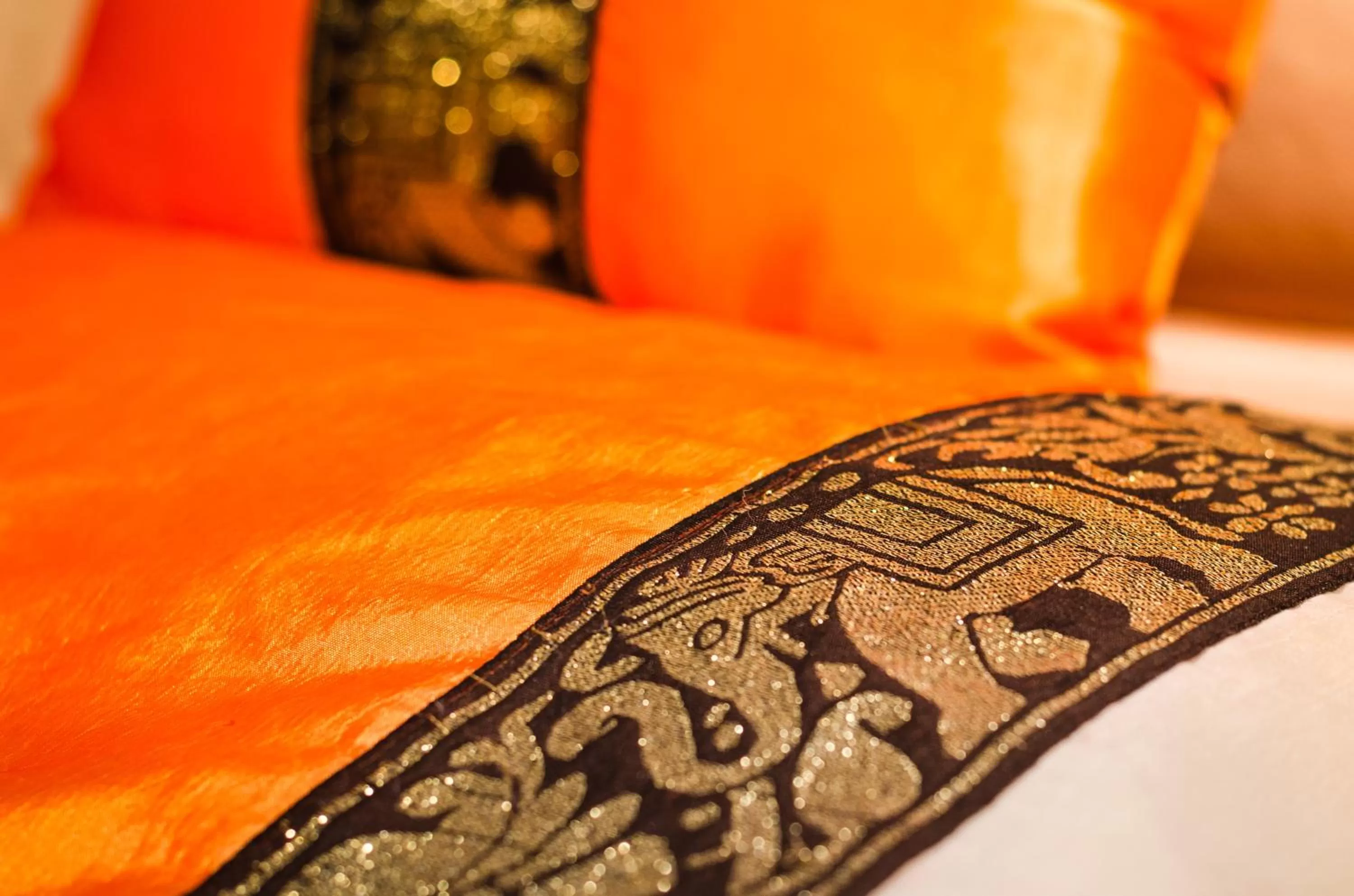 Decorative detail, Bed in B&B Dai Toscans