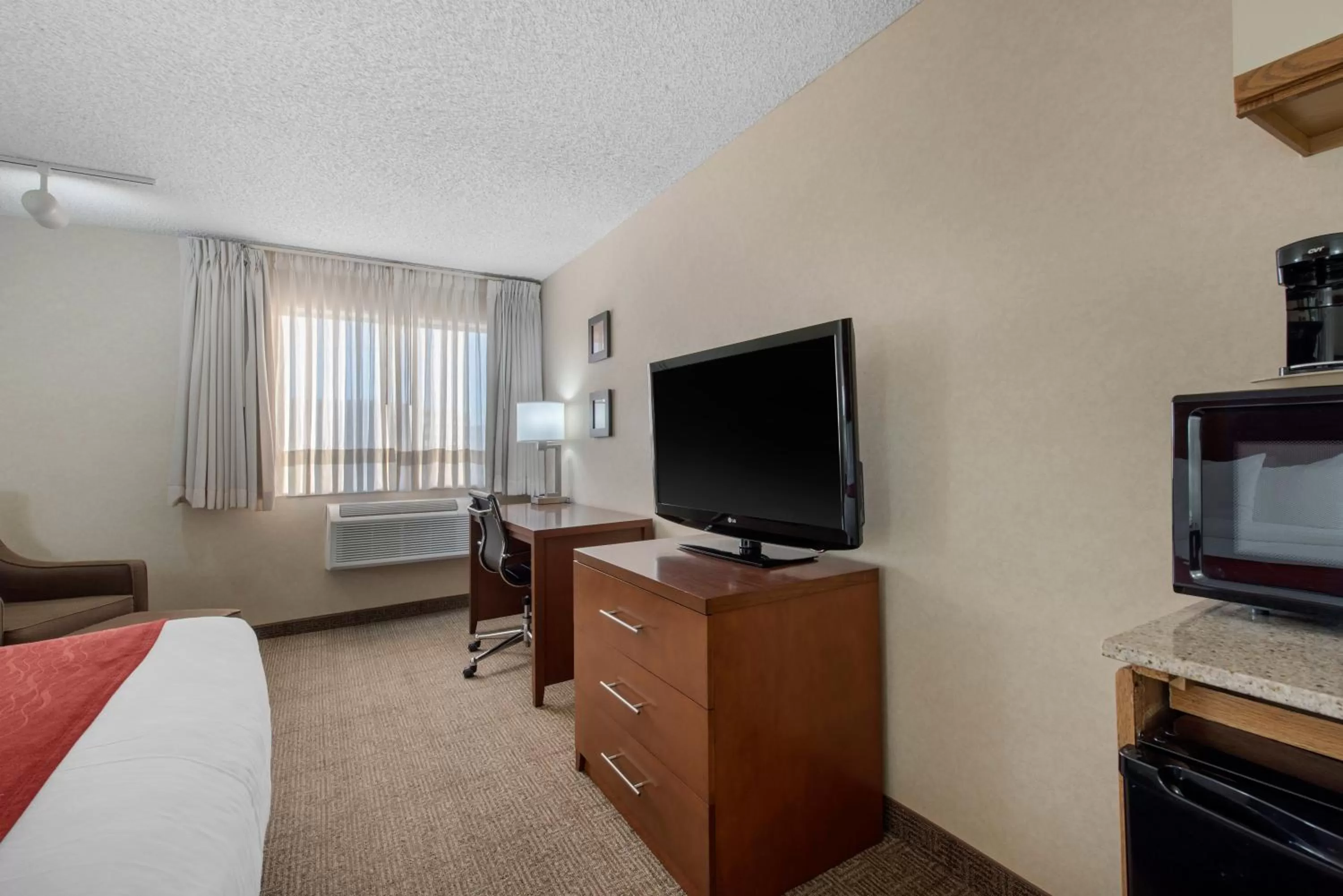 TV and multimedia, Bed in Comfort Inn Denver Southeast Area