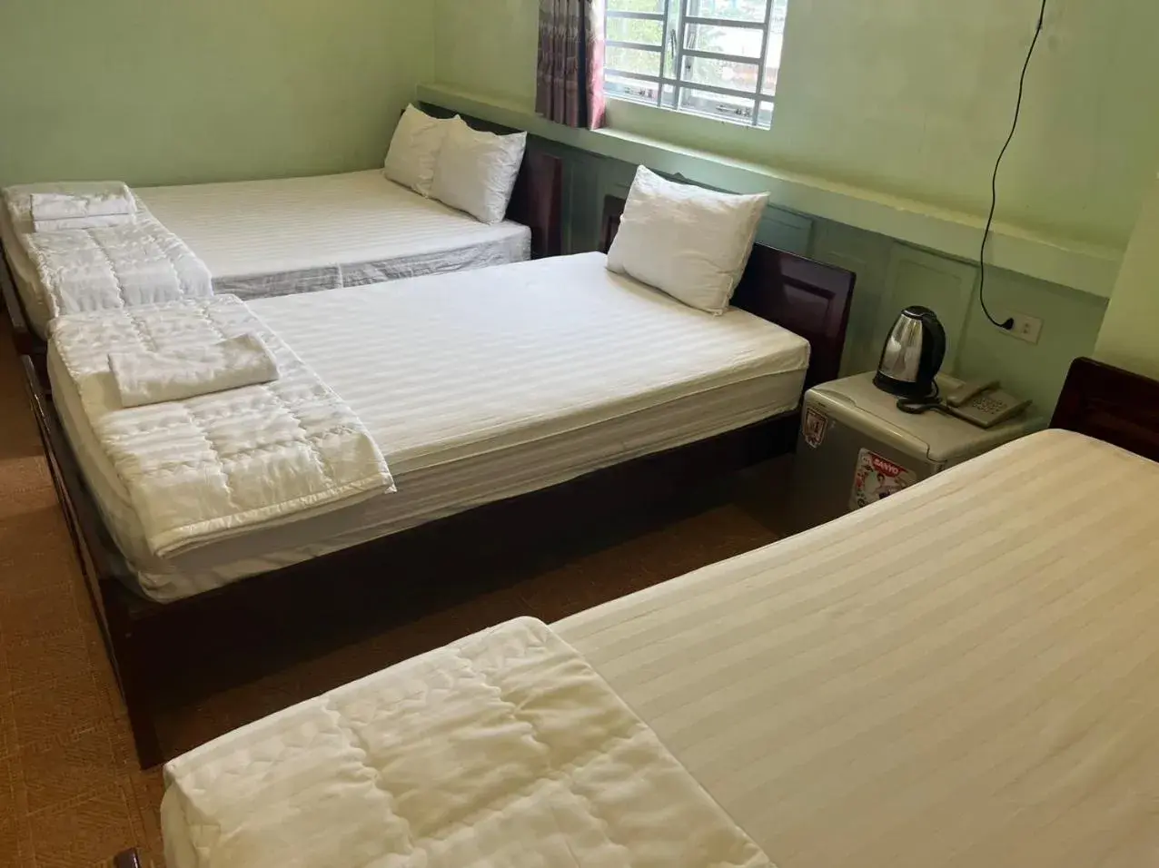 Photo of the whole room, Bed in Kim Long Hotel