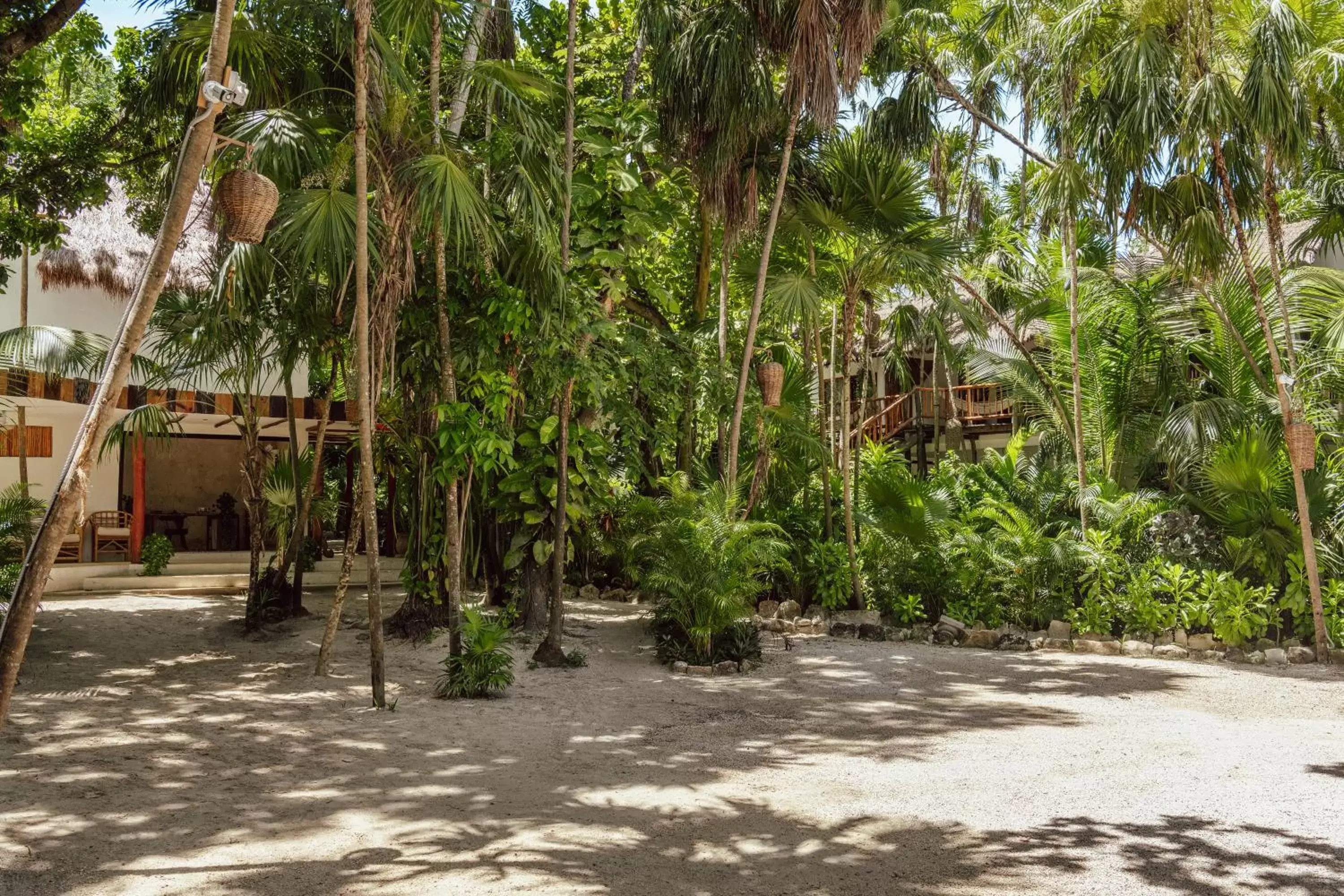 Parking, Property Building in Dos Ceibas Tulum Feel Good Hotel