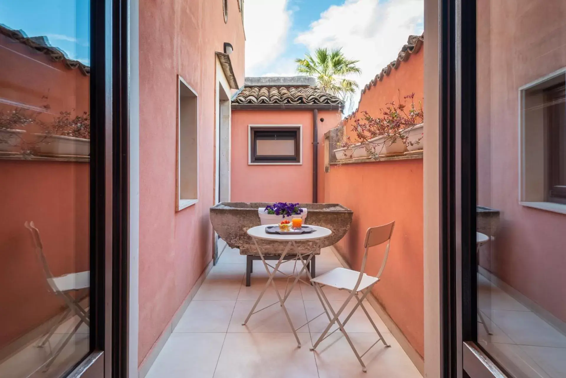 Balcony/Terrace in Hotel Vittorio Veneto