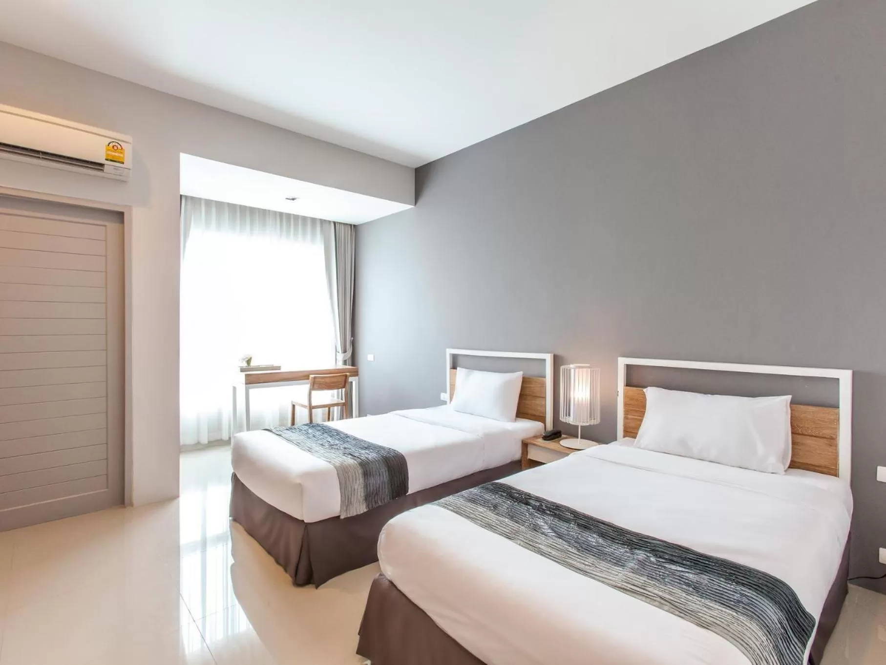 Bed in Hug Nimman Hotel