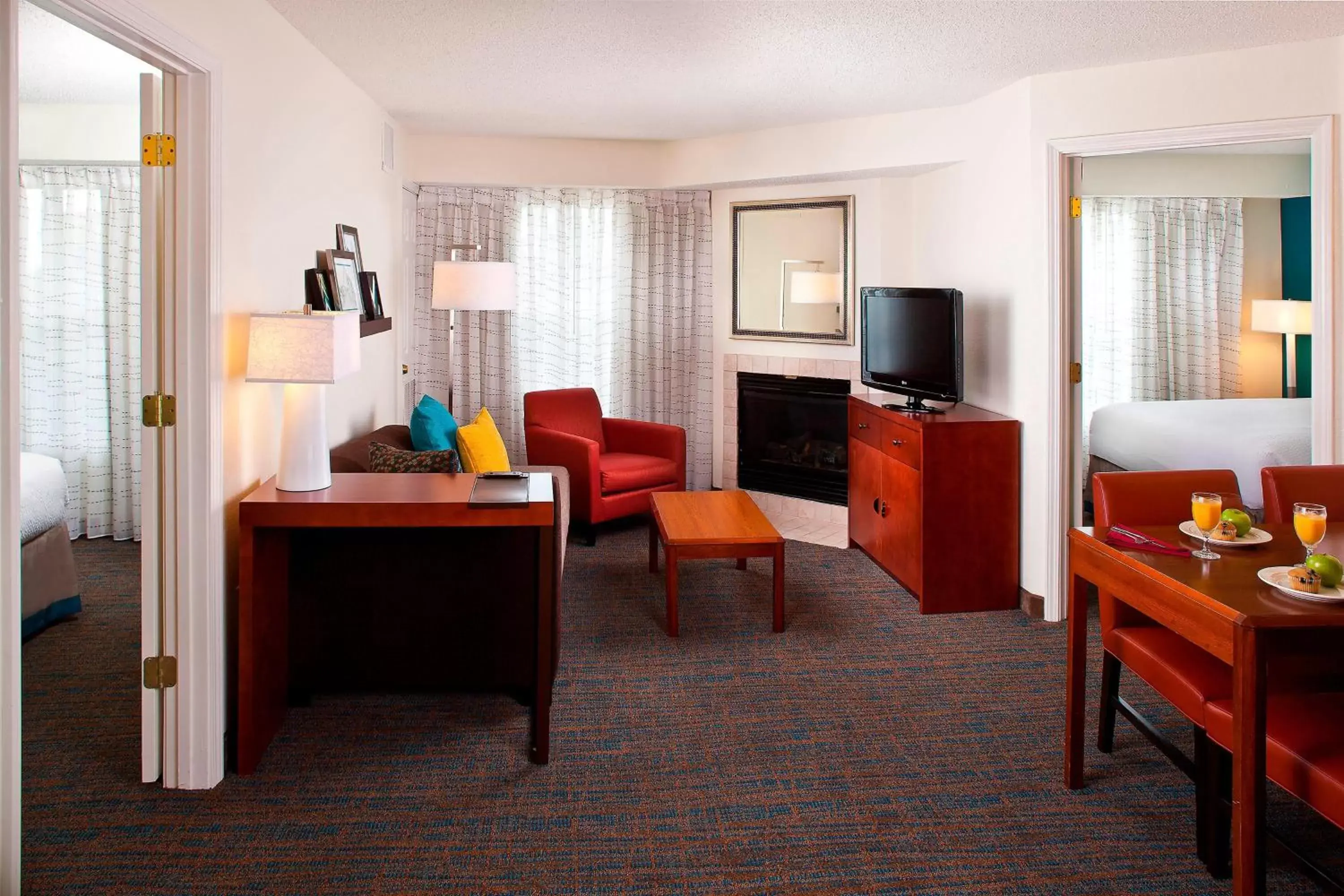 Living room, Seating Area in Residence Inn Baton Rouge Siegen