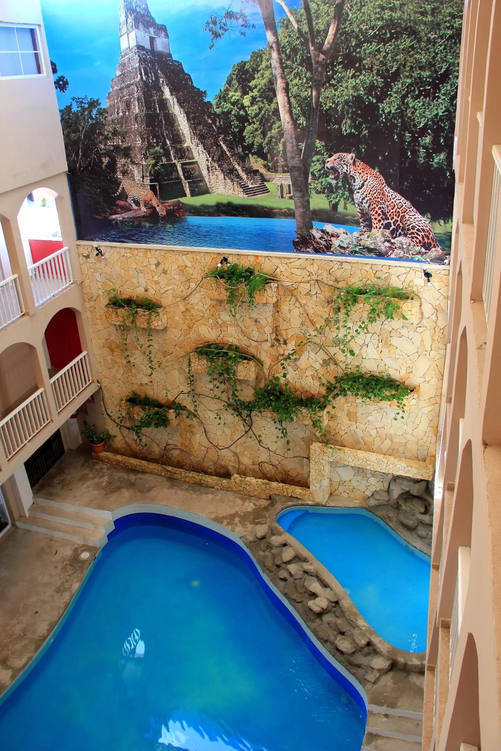 Pool view in Ramada by Wyndham Tikal Isla de Flores