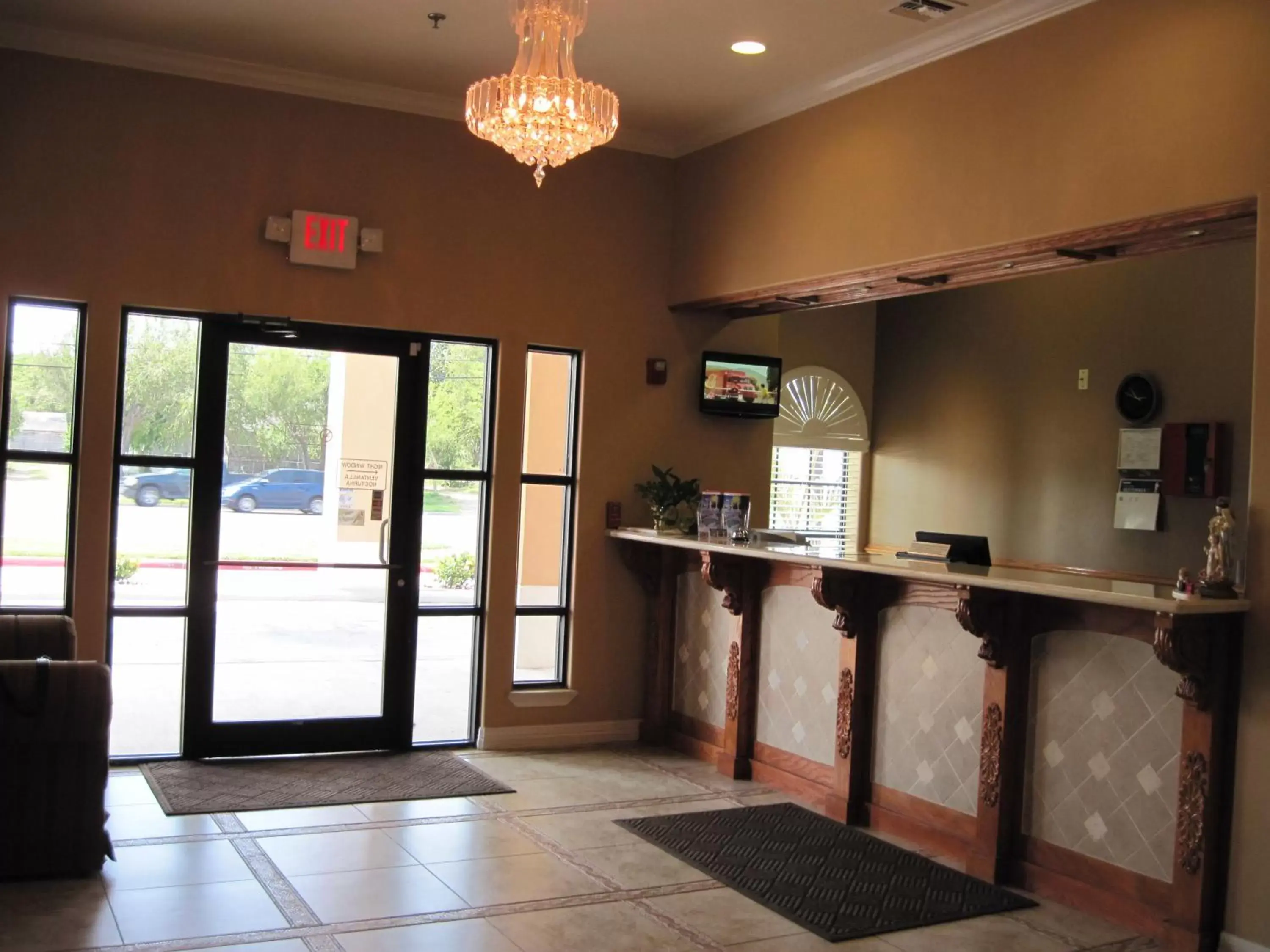 Lobby or reception in Texas Inn - Welasco/Mercedes Lobby or reception in Texas Inn - Welasco/Mercedes