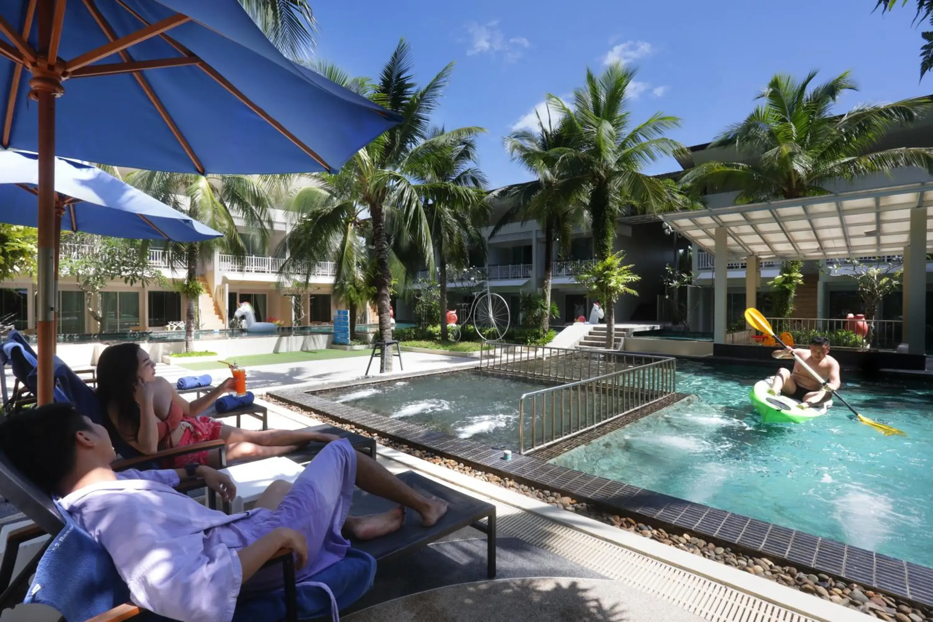 Swimming pool in A2 Pool Resort - SHA Plus Swimming pool in A2 Pool Resort - SHA Plus