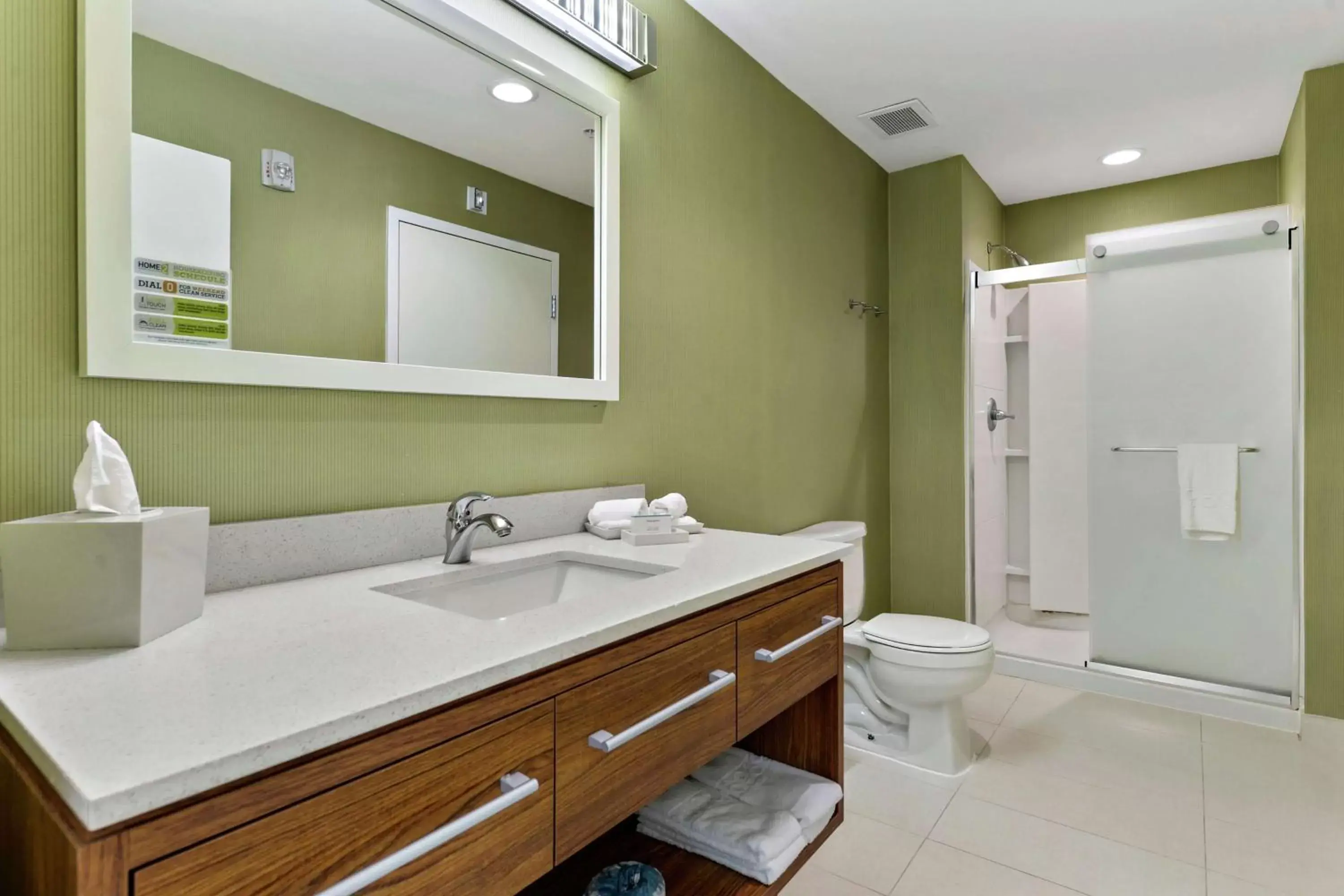 Bathroom in Home2 Suites by Hilton Gulfport I-10