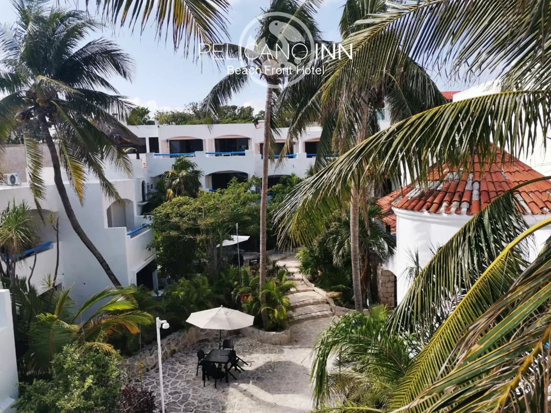 Property building in Pelicano Inn Playa del Carmen - Beachfront Hotel