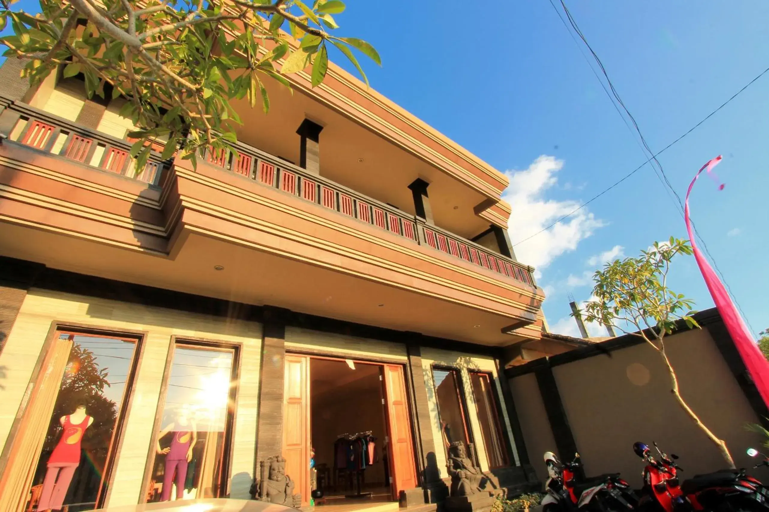Facade/entrance, Property Building in Ubud Canti Accommodation