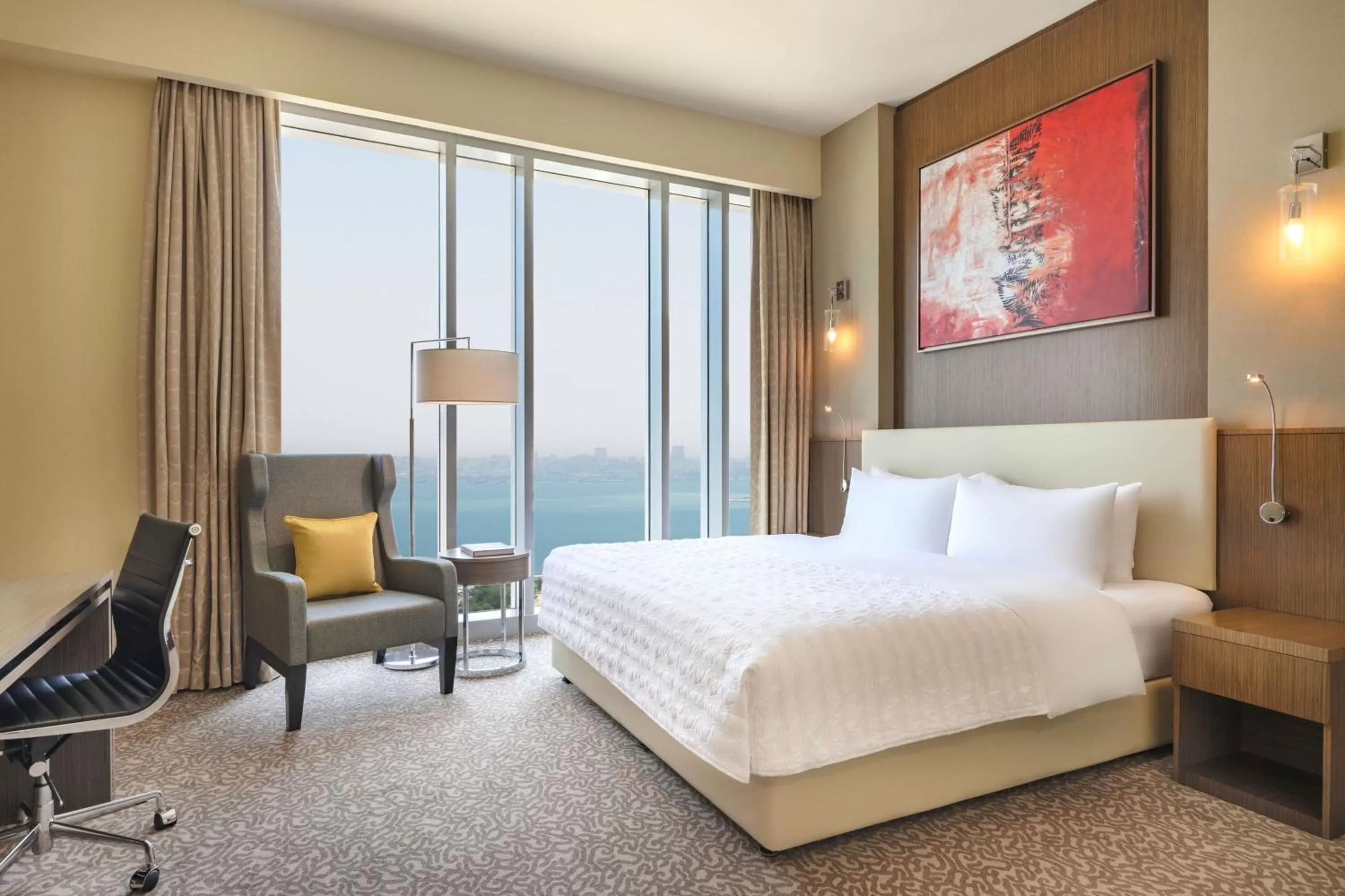 Bedroom, Bed in Le Meridien City Center Doha