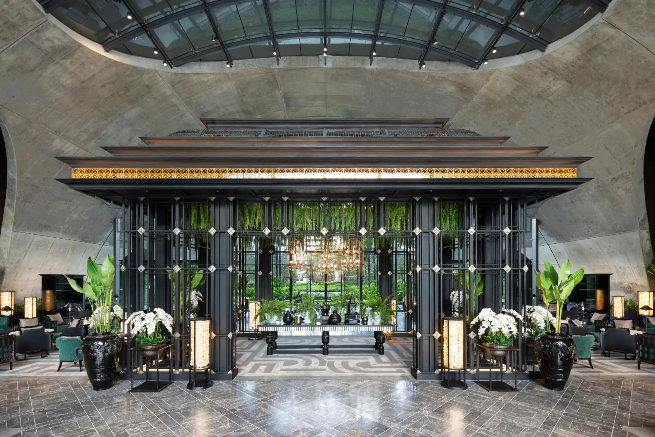 Lobby or reception in Sindhorn Kempinski Hotel Bangkok - SHA Extra Plus Certified