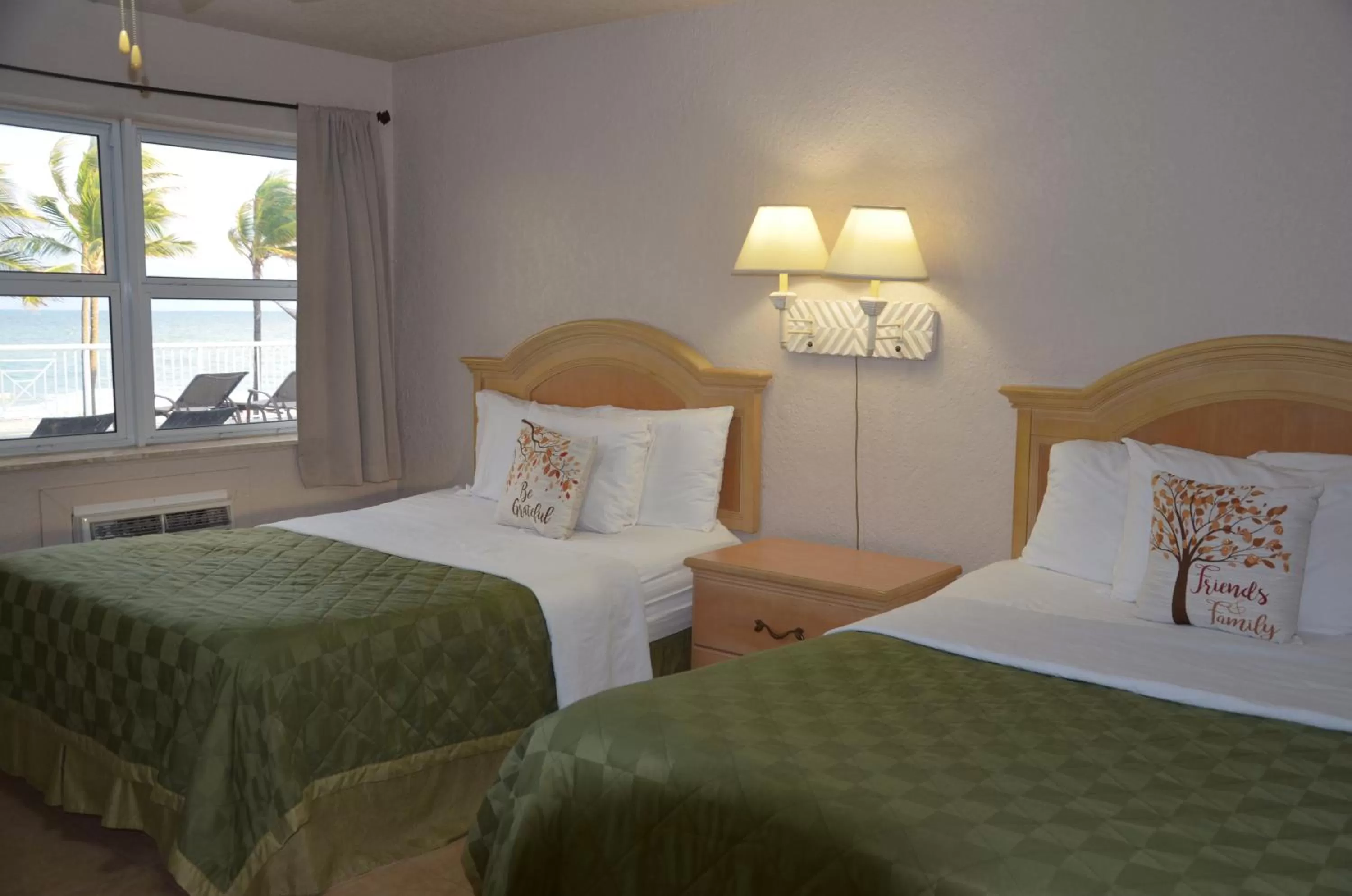 Bed in La Terrace Oceanfront