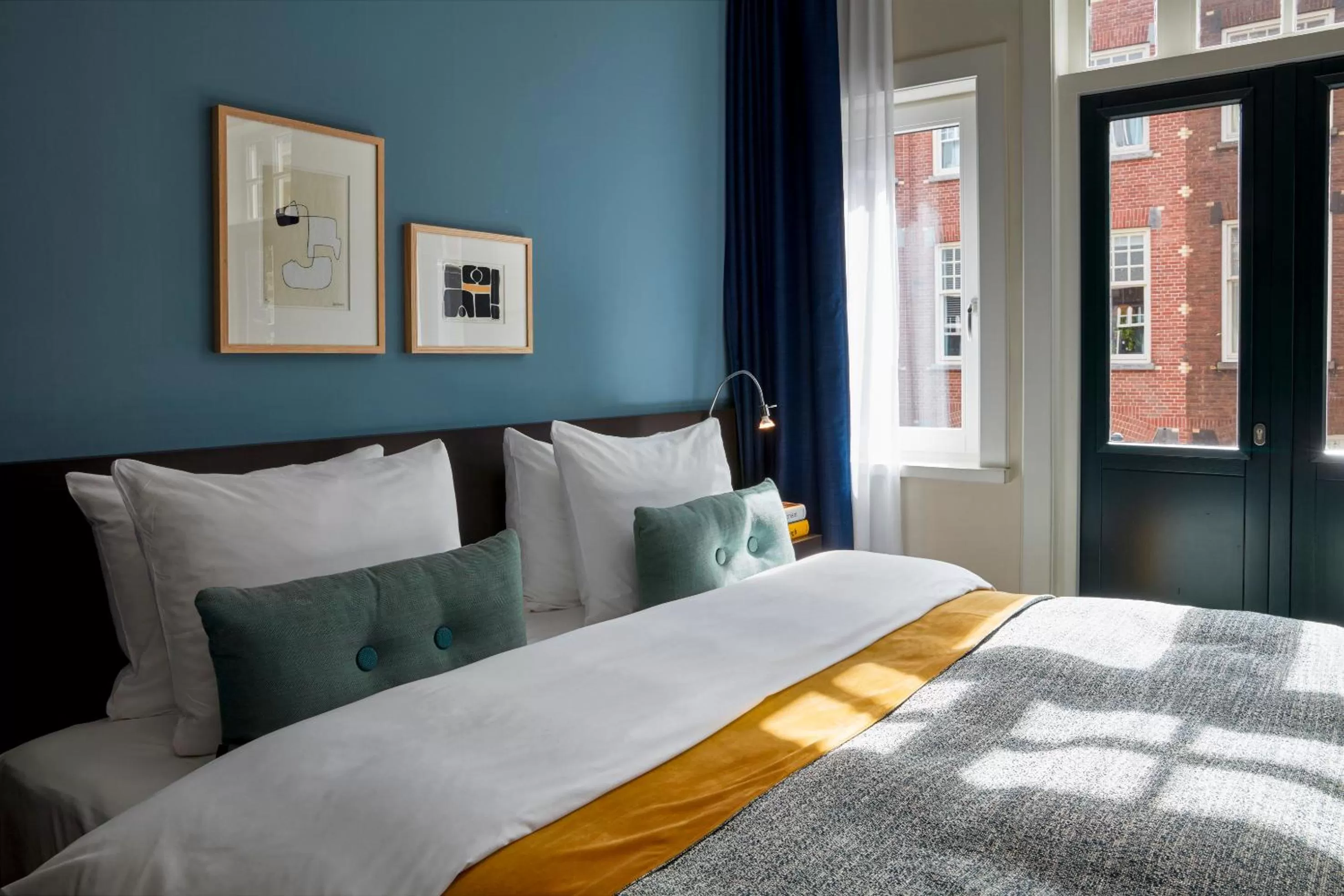 Bed in Park Centraal Amsterdam, part of Sircle Collection