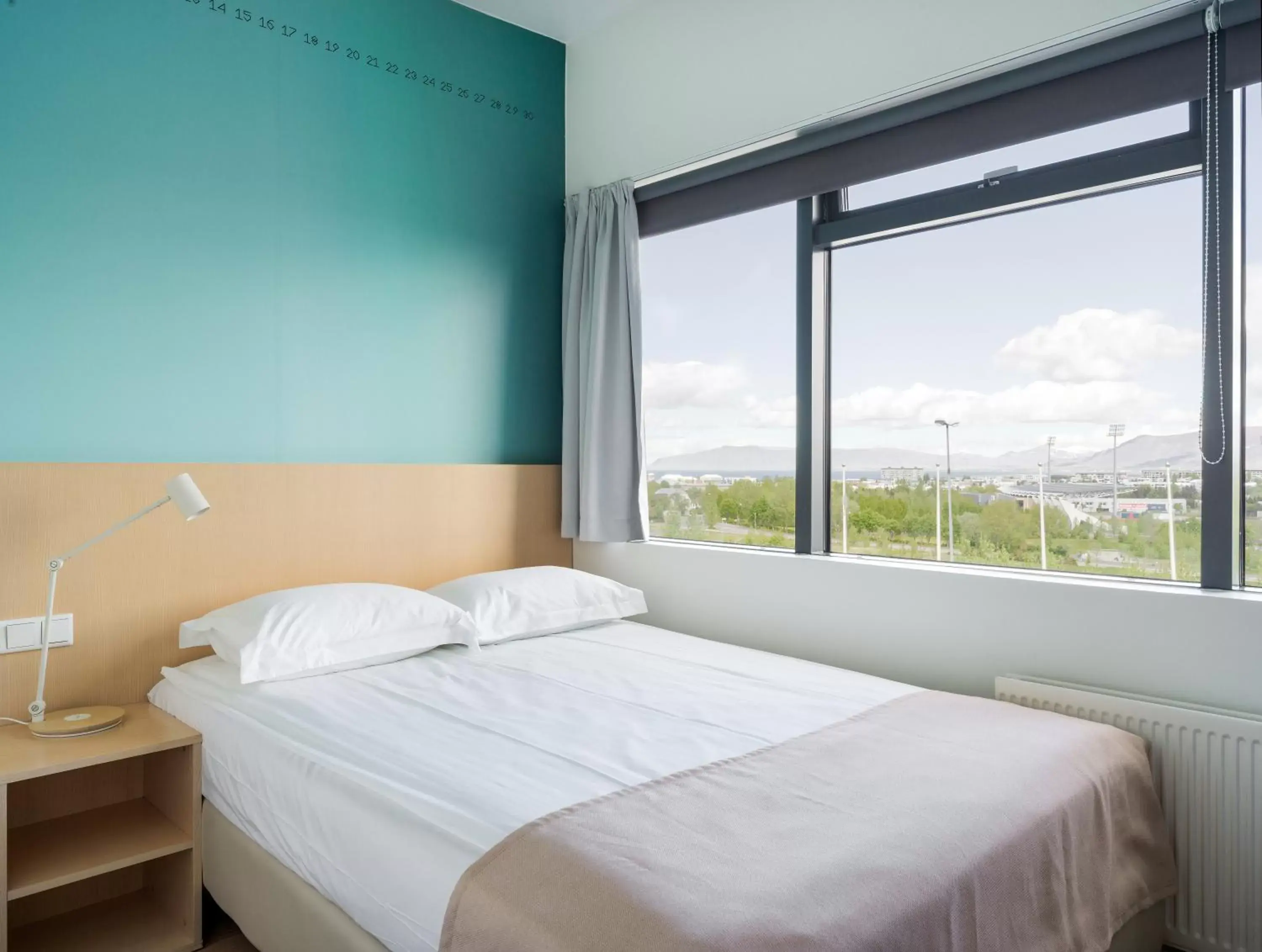 Bed in Reykjavik Lights Hotel by Keahotels