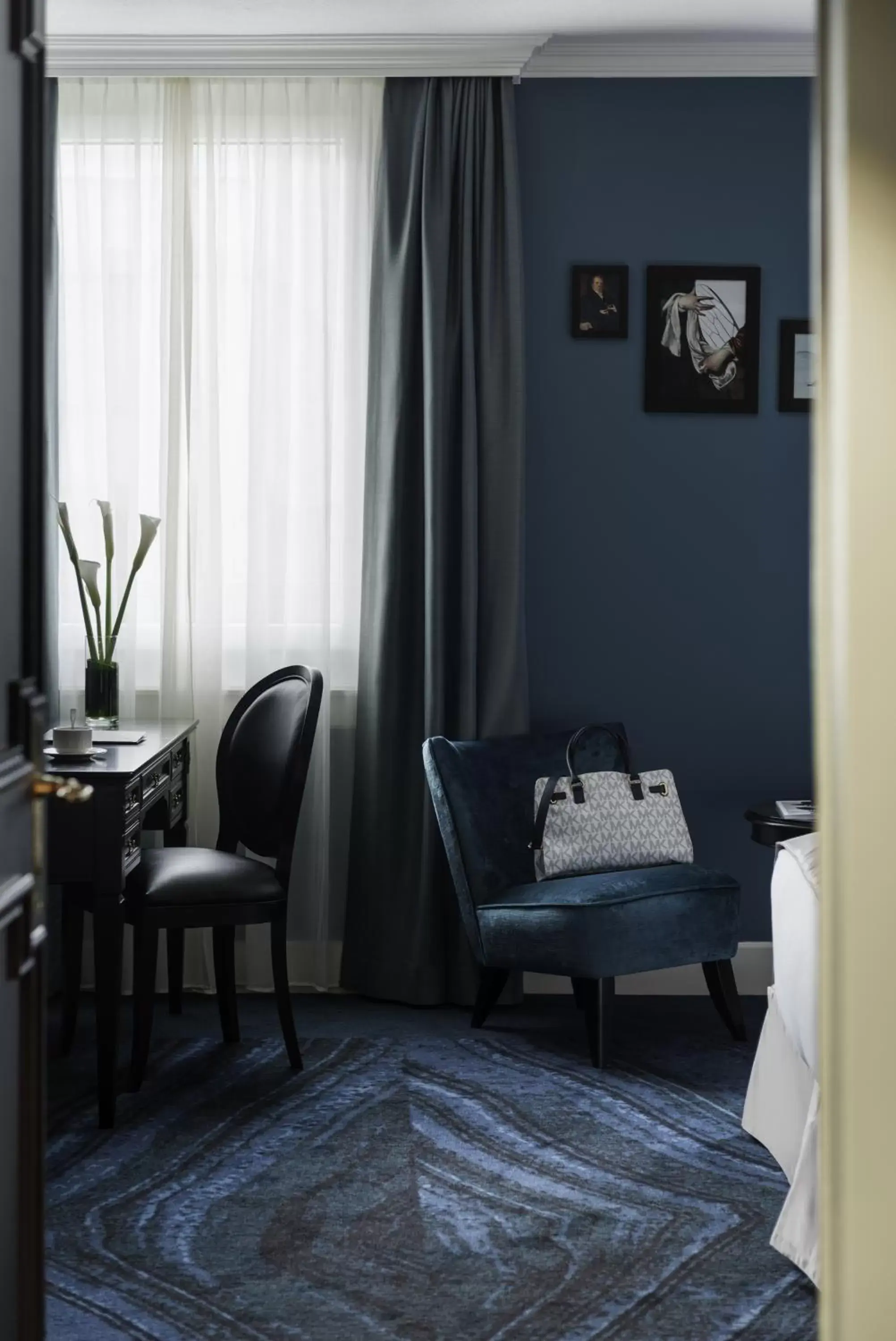 Decorative detail, Seating Area in Hotel Rotary Geneva - MGallery