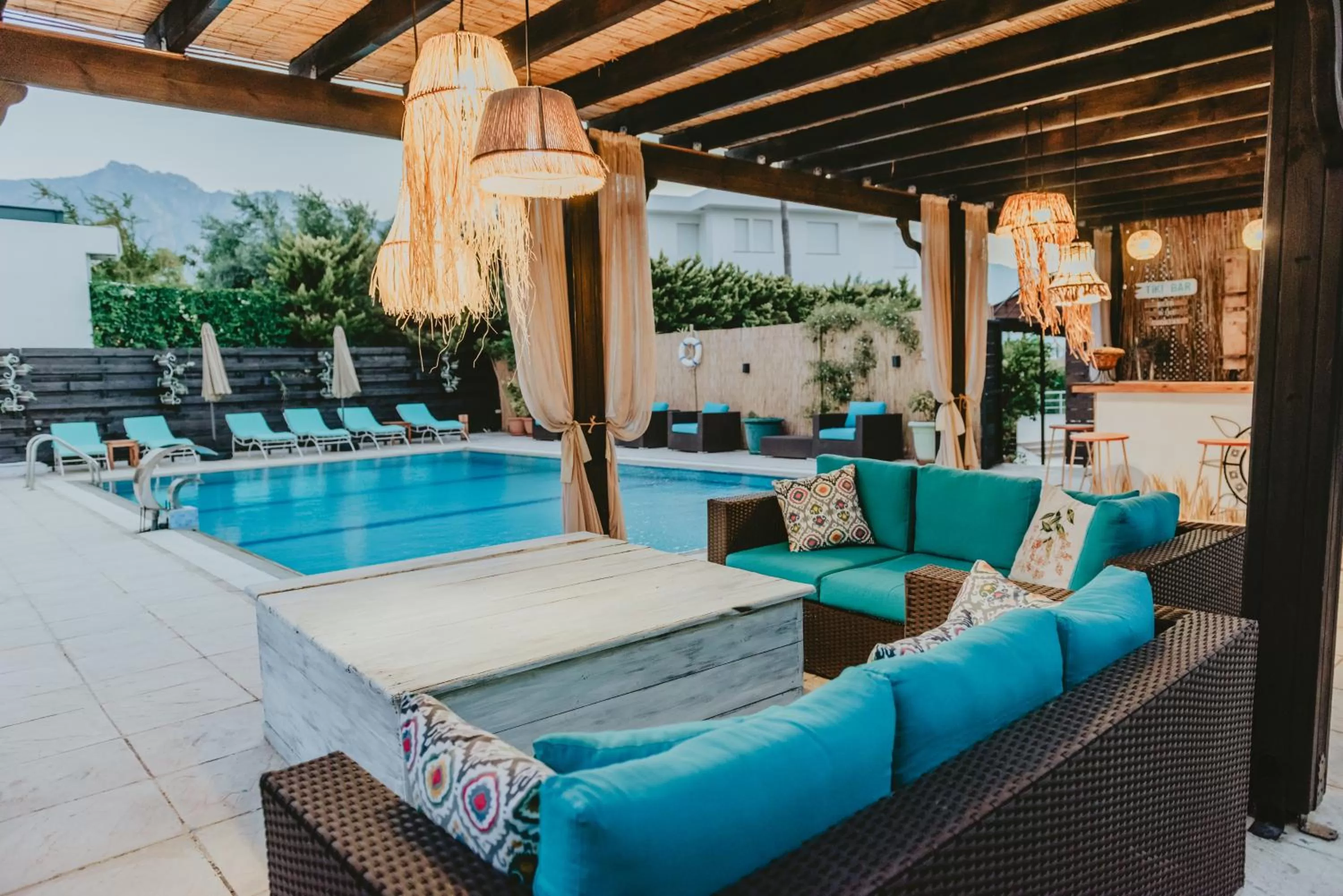 Patio in Sunside Inn Hotel