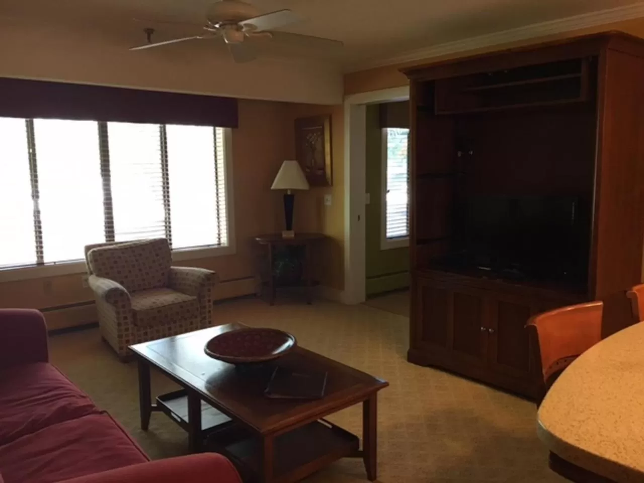 Living room in North Star Lodge & Resort