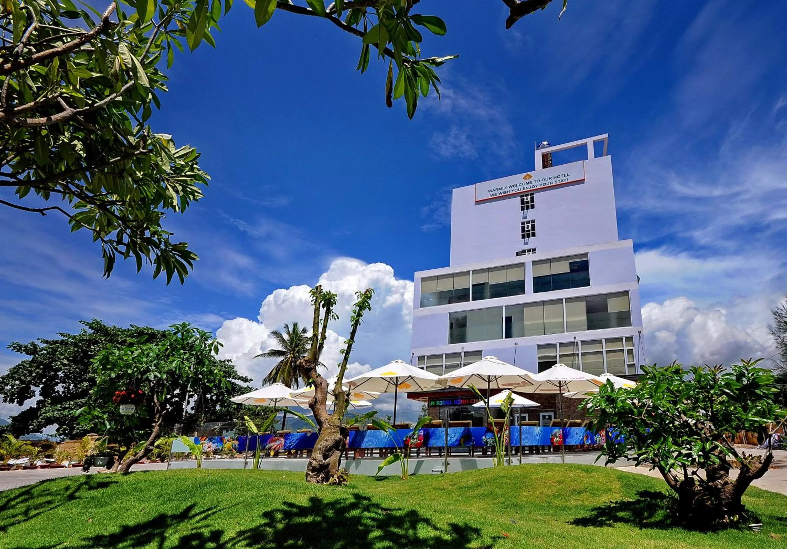 Property building in Rigel Hotel