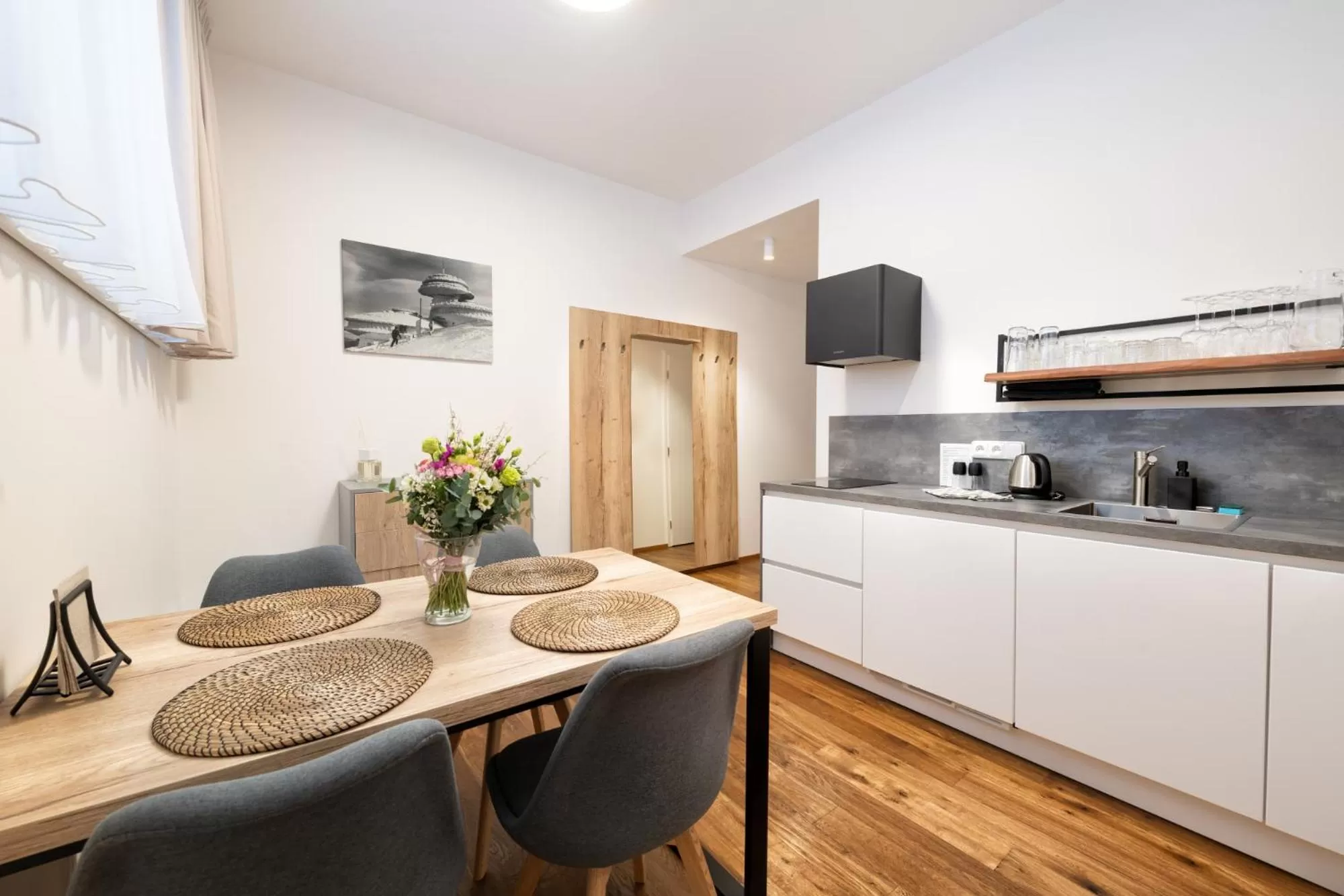 Kitchen or kitchenette, Kitchen/Kitchenette in Resort Vrchlabí