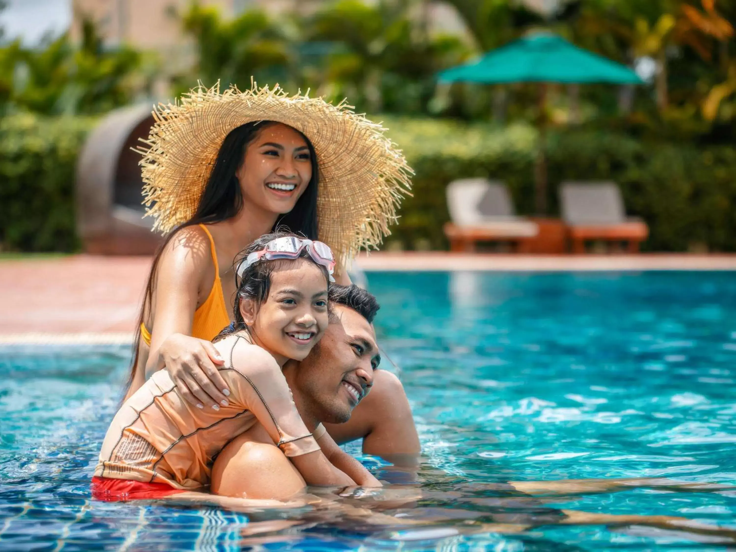 Pool view, Swimming Pool in Sofitel Phnom Penh Phokeethra