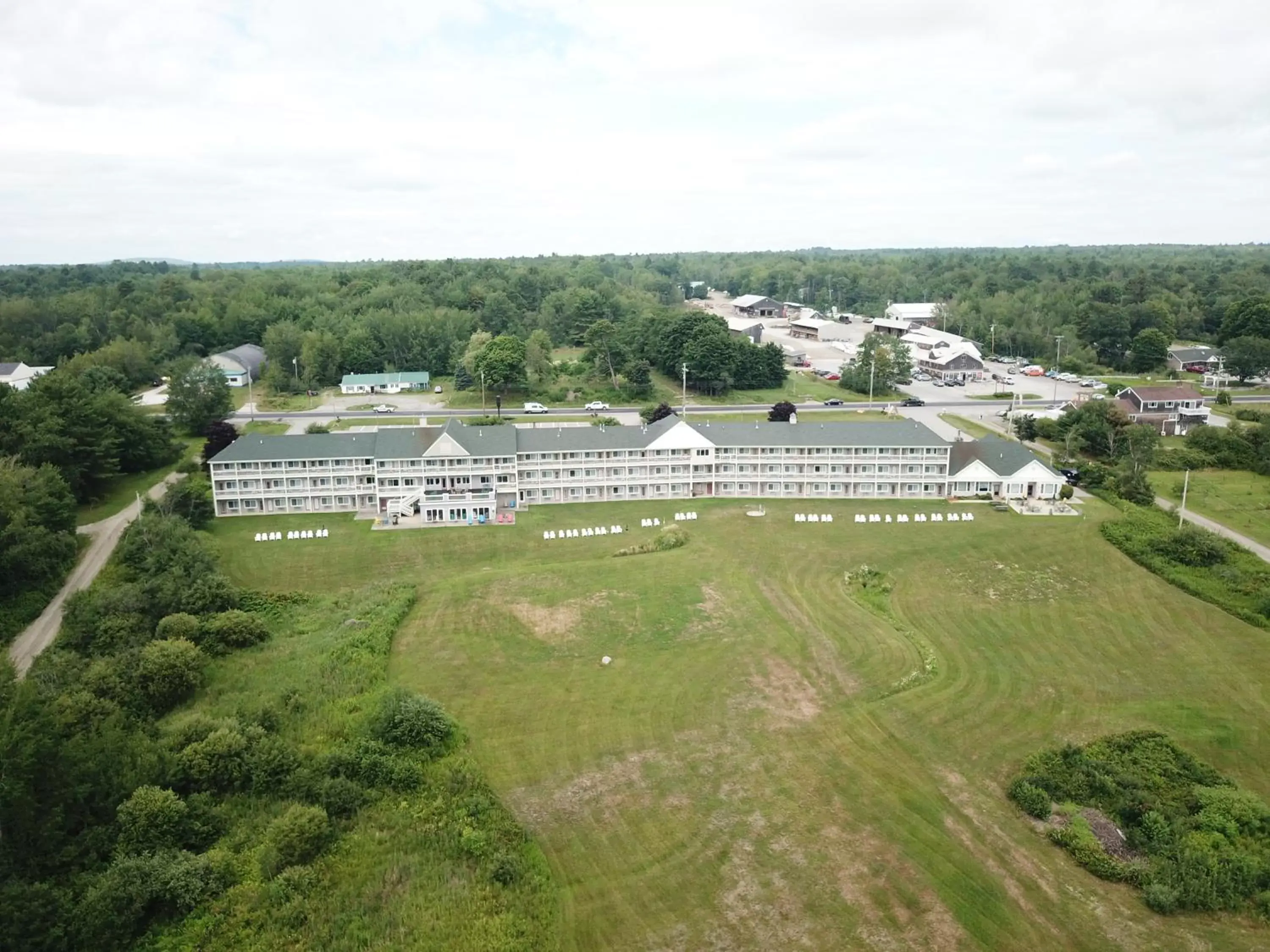 Bird's eye view, Bird's-eye View in Fireside Inn, Ocean's Edge