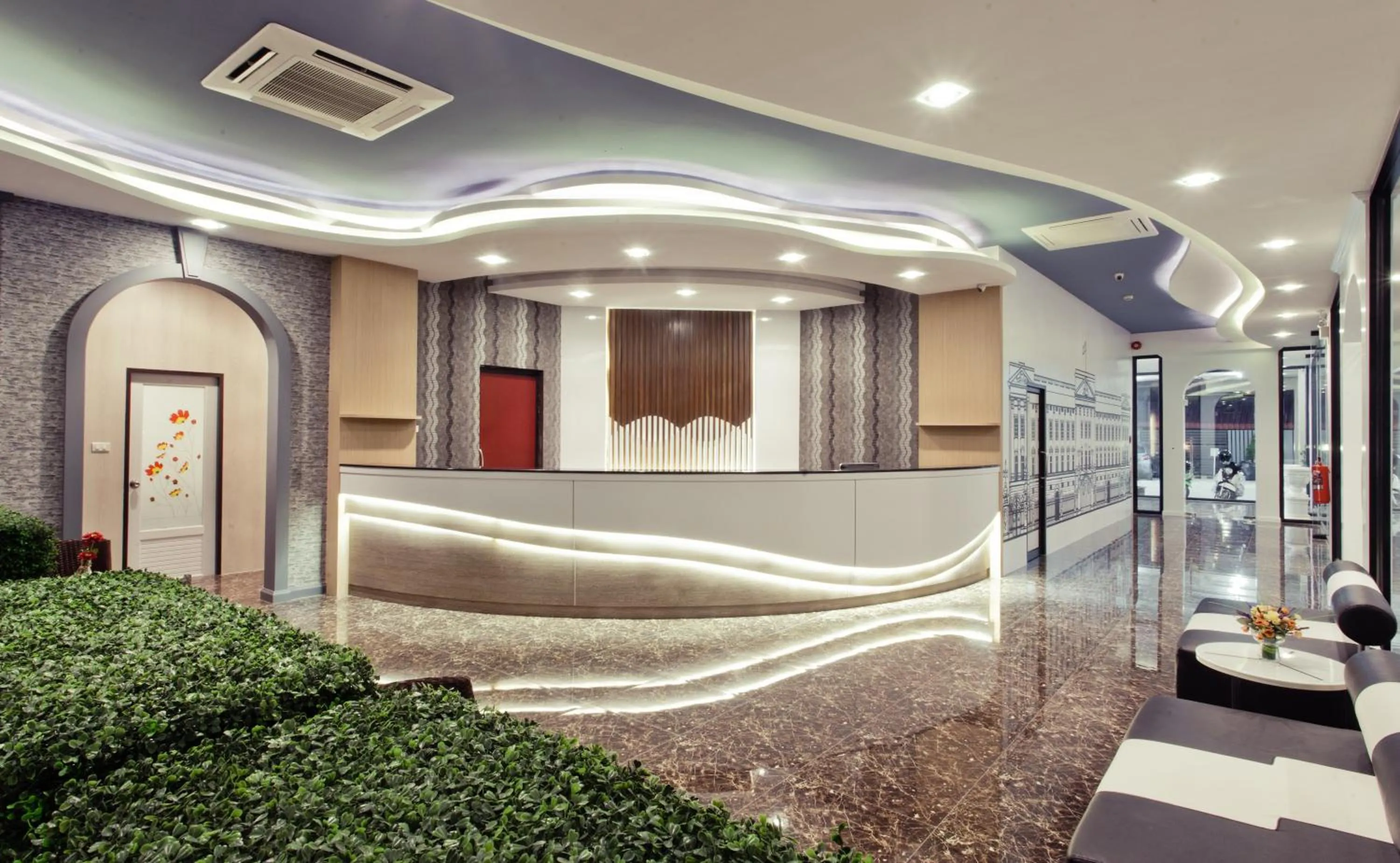 Lobby or reception in The Proud Hotel