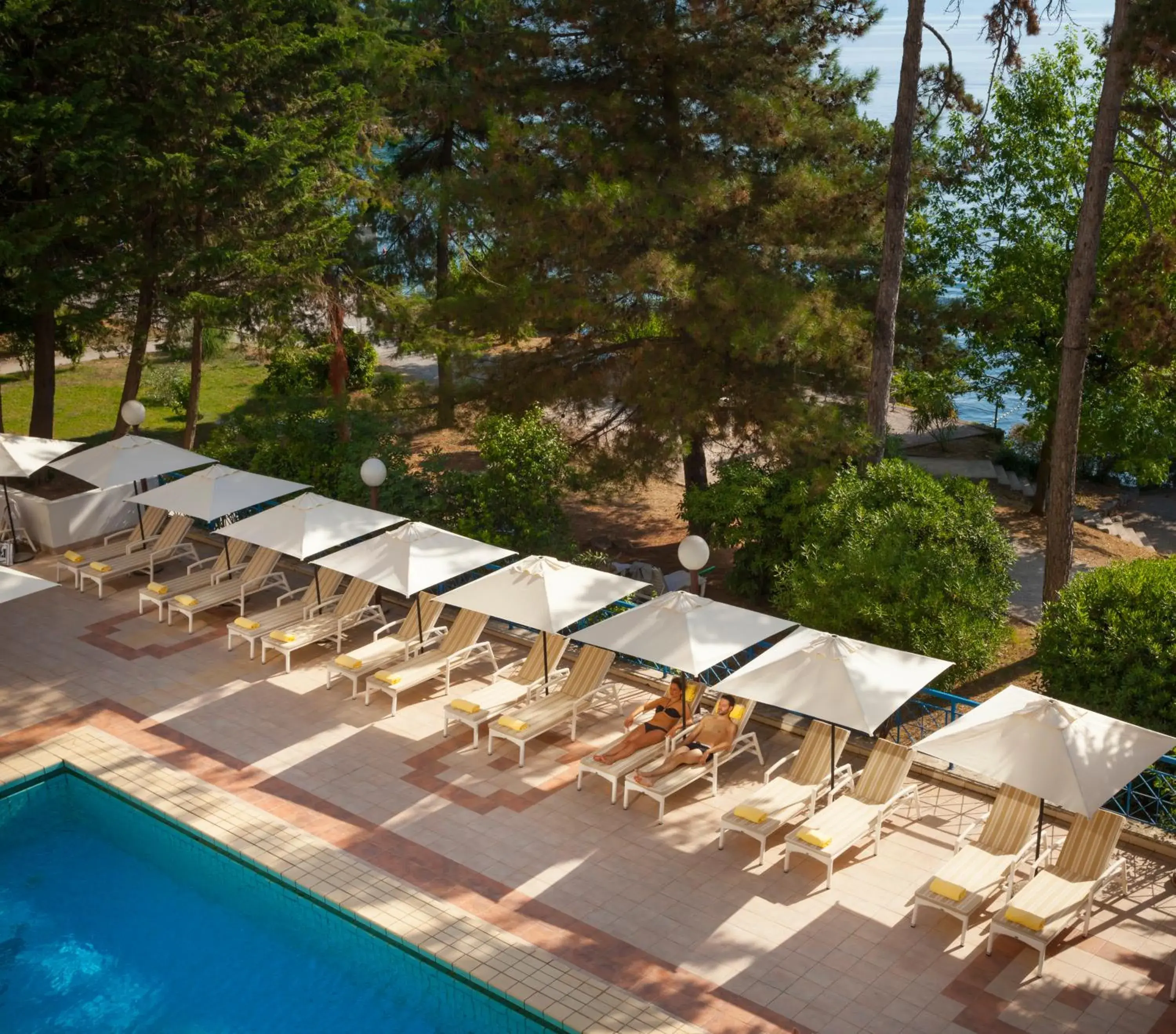 Swimming pool, Pool View in Hotel Excelsior - Liburnia