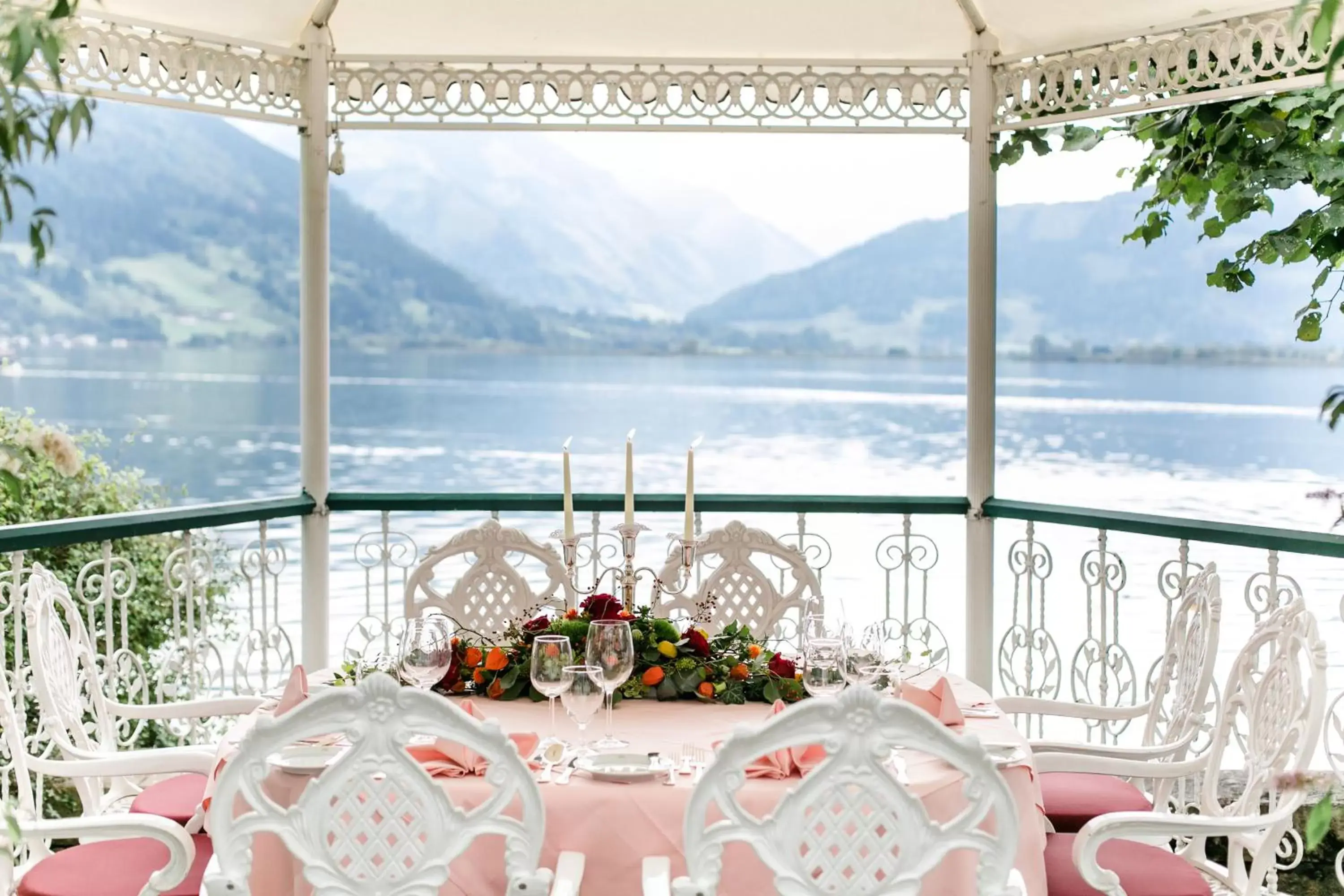 Garden in Grand Hotel Zell am See