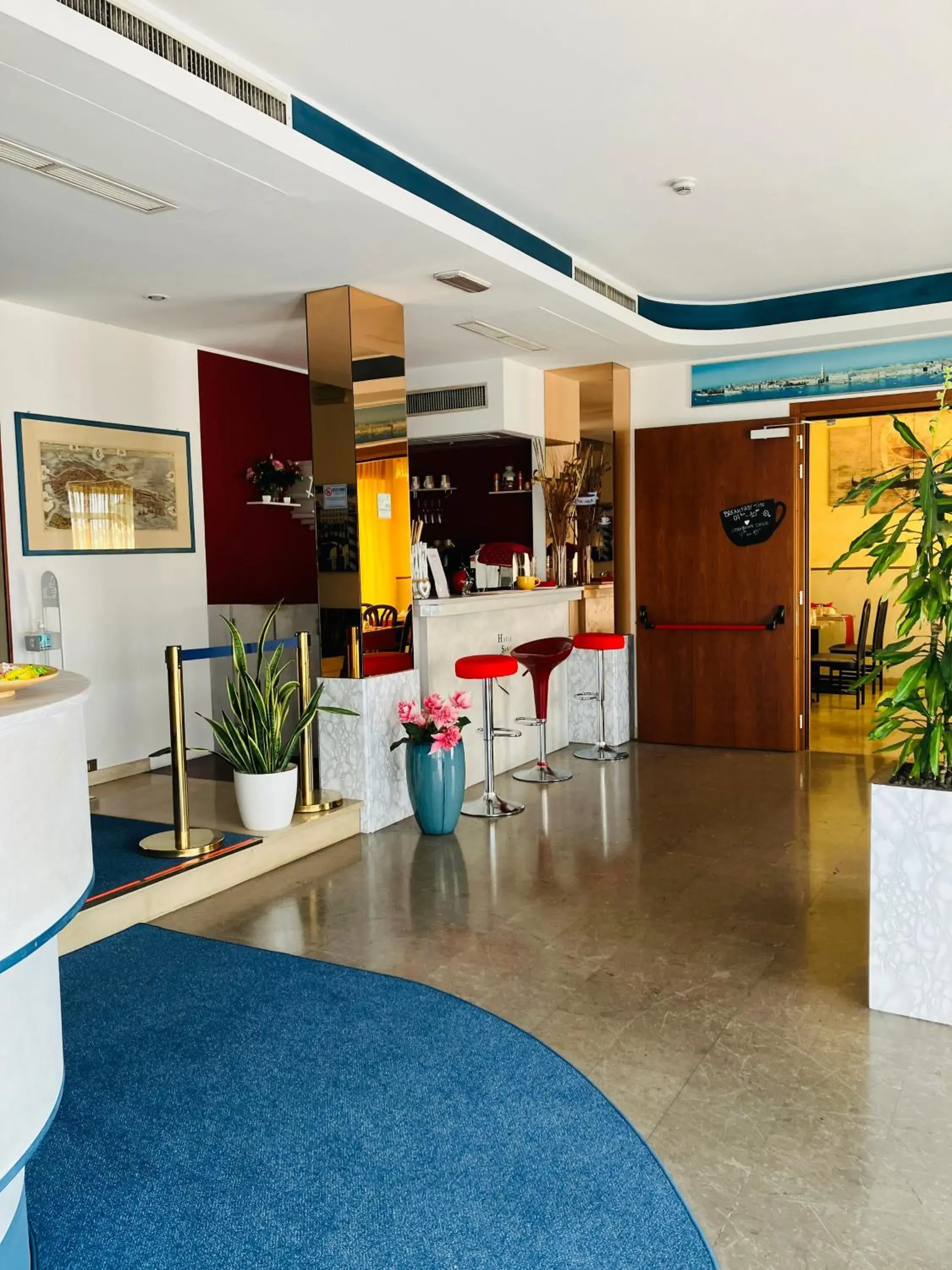 Lobby or reception in Hotel San Carlo Lobby or reception in Hotel San Carlo