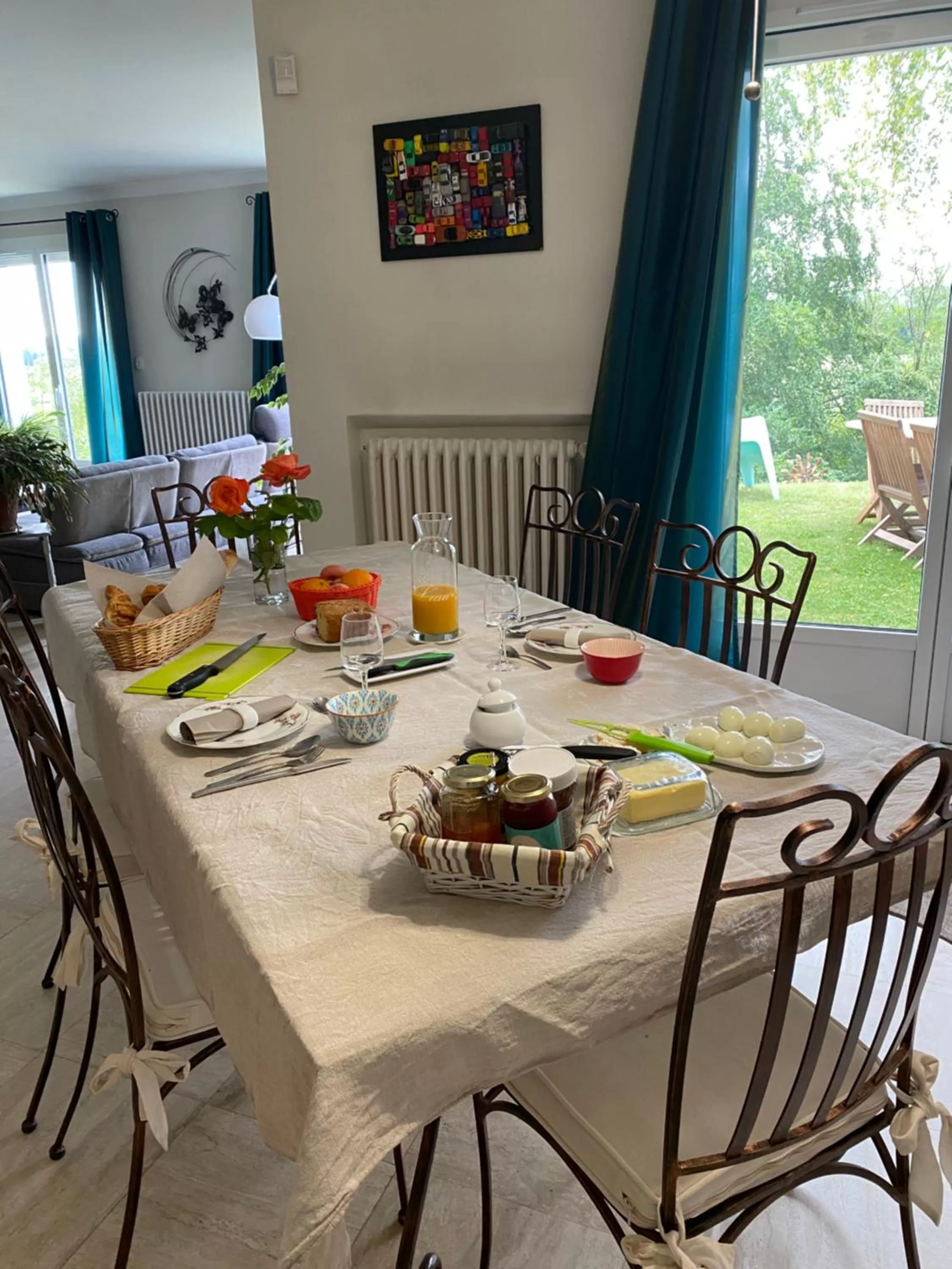 Chambre ambiance campagne chic