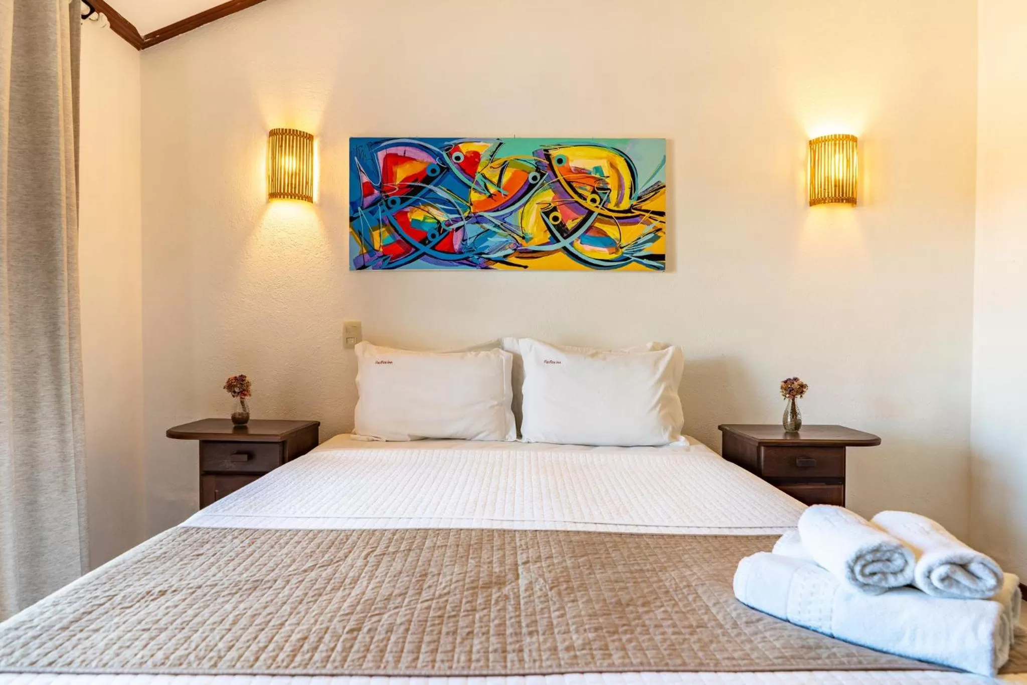 Bed in Riviera Búzios Hotel