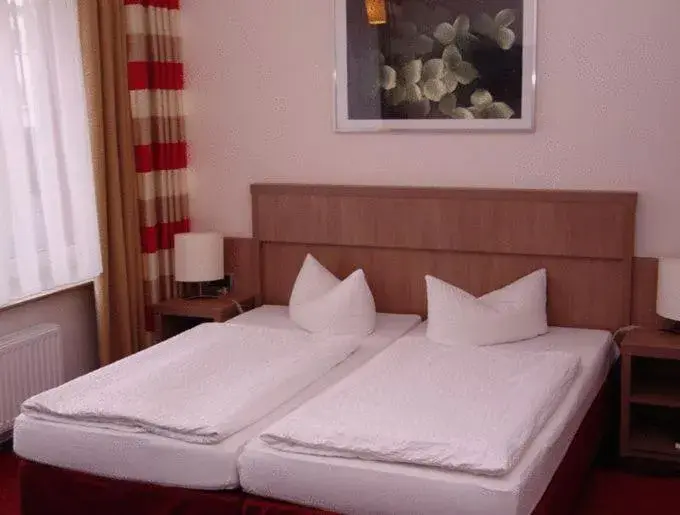 Bed in Hotel Sprenz