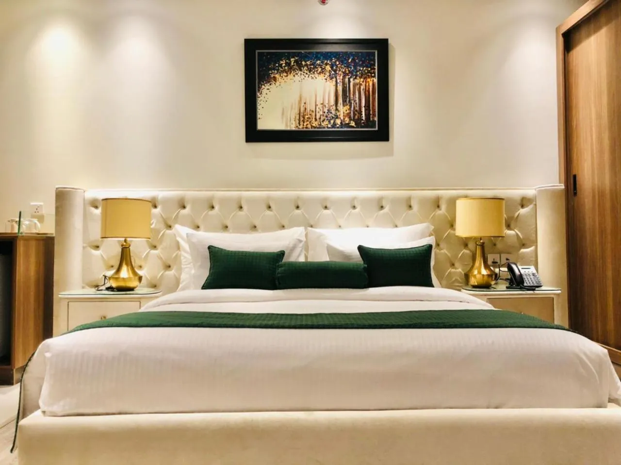 Bed in Best Western Premier Hotel Gulberg Lahore