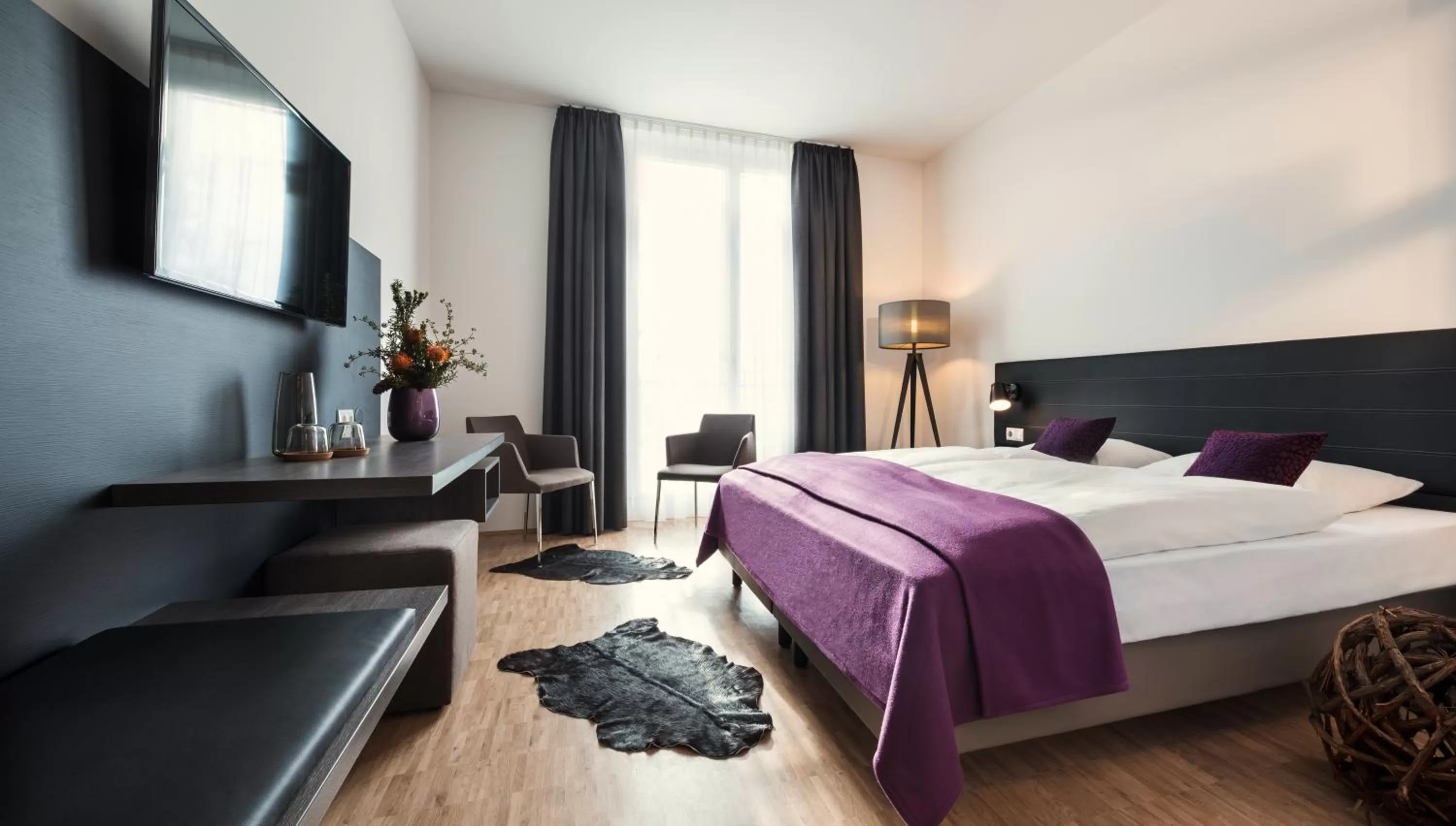 Decorative detail, Bed in Hotel K99