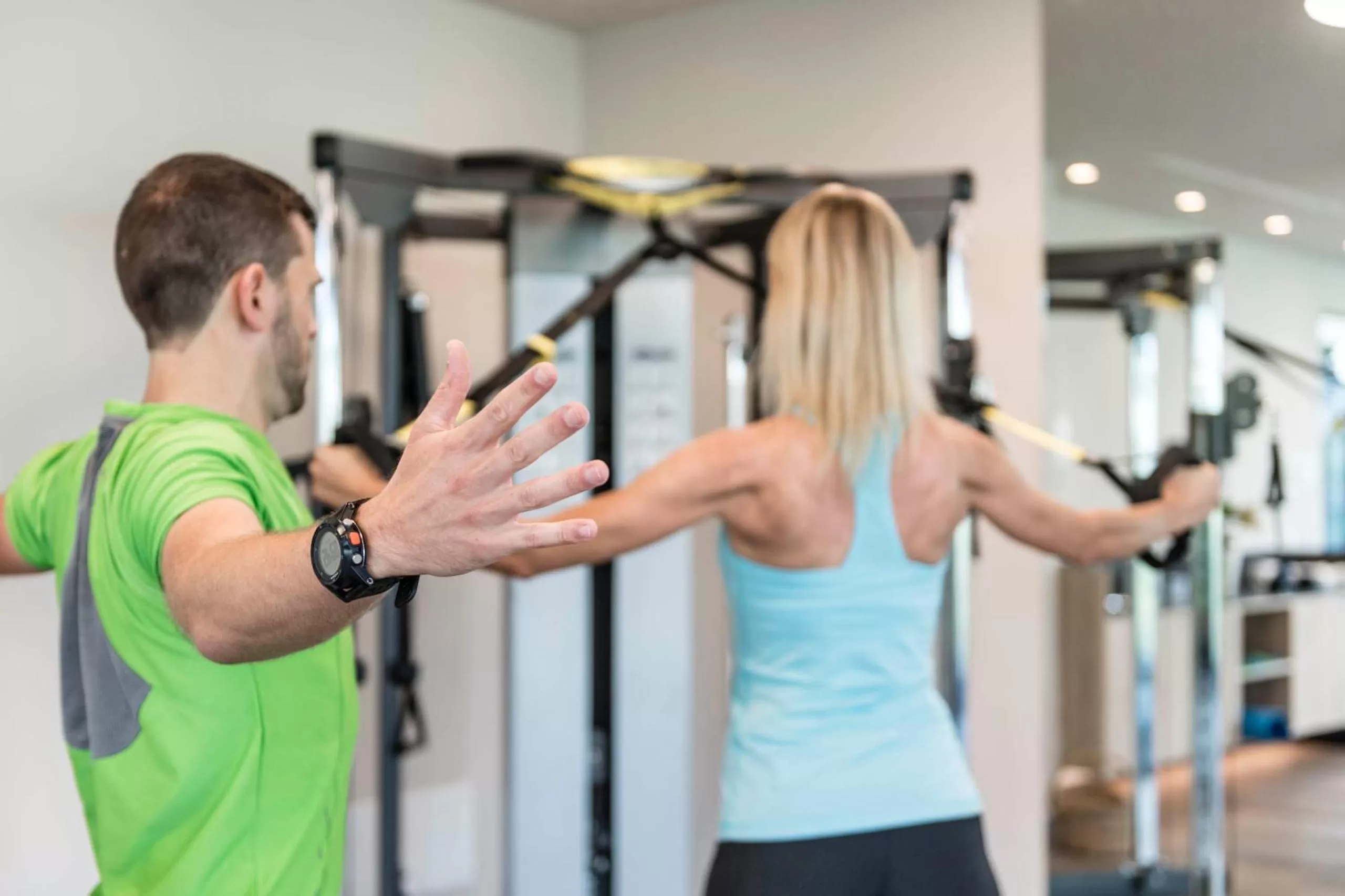 Fitness centre/facilities in Hotel Rosengarten (Schenna Resort)