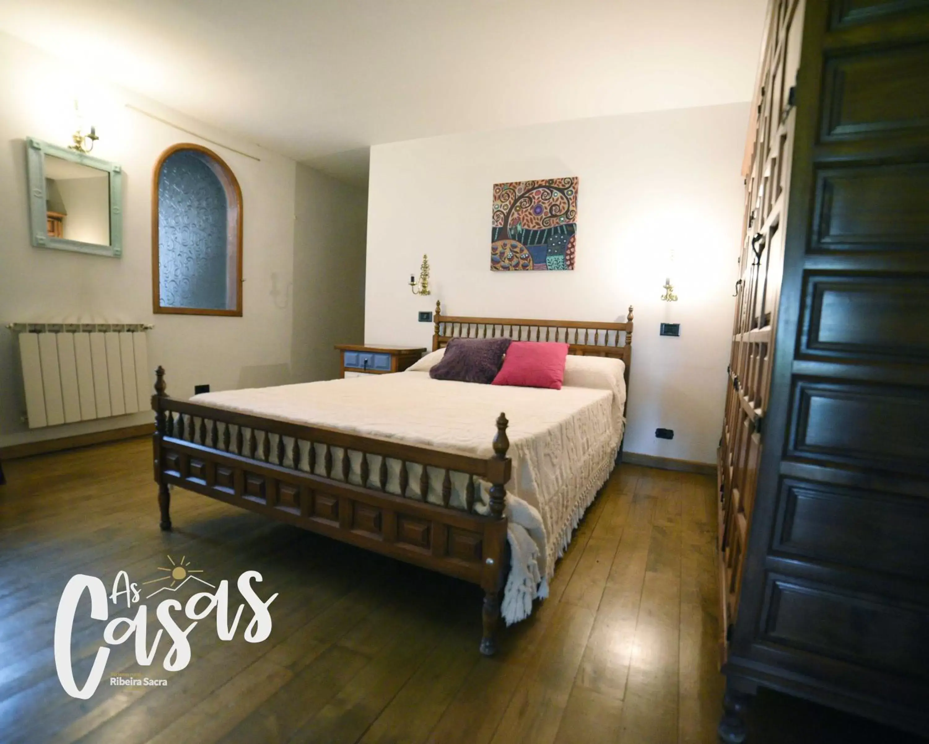 Photo of the whole room in As Casas Ribeira Sacra