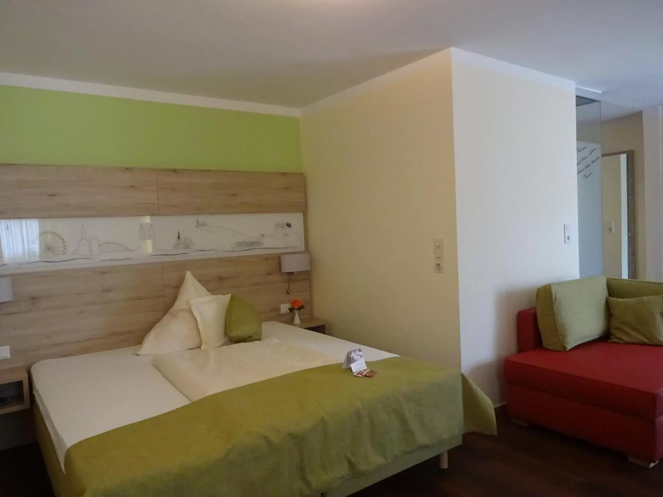 Photo of the whole room, Bed in AKZENT Hotel Landgasthof Murrer