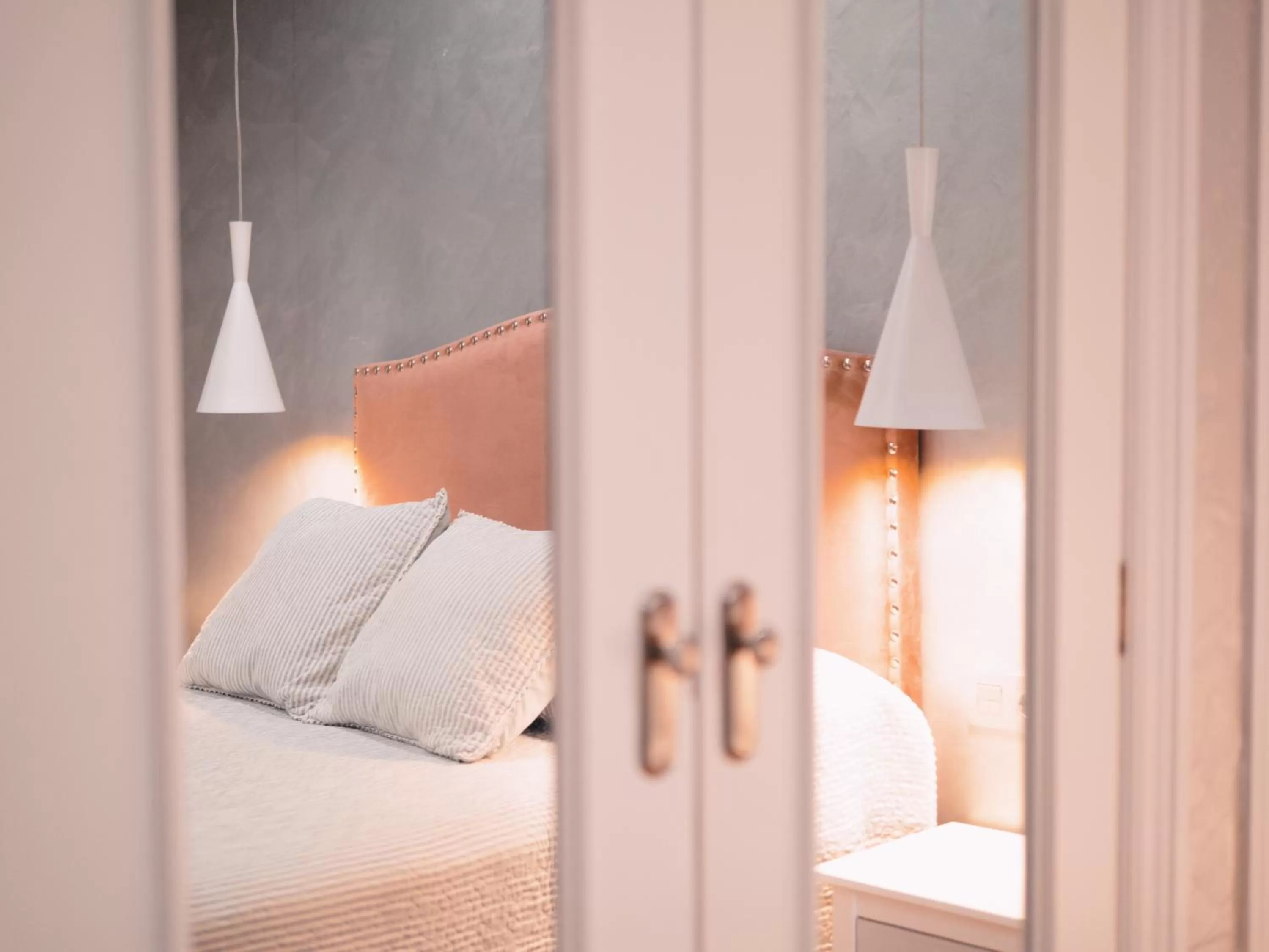 Decorative detail, Bed in Hotel Los Toreros