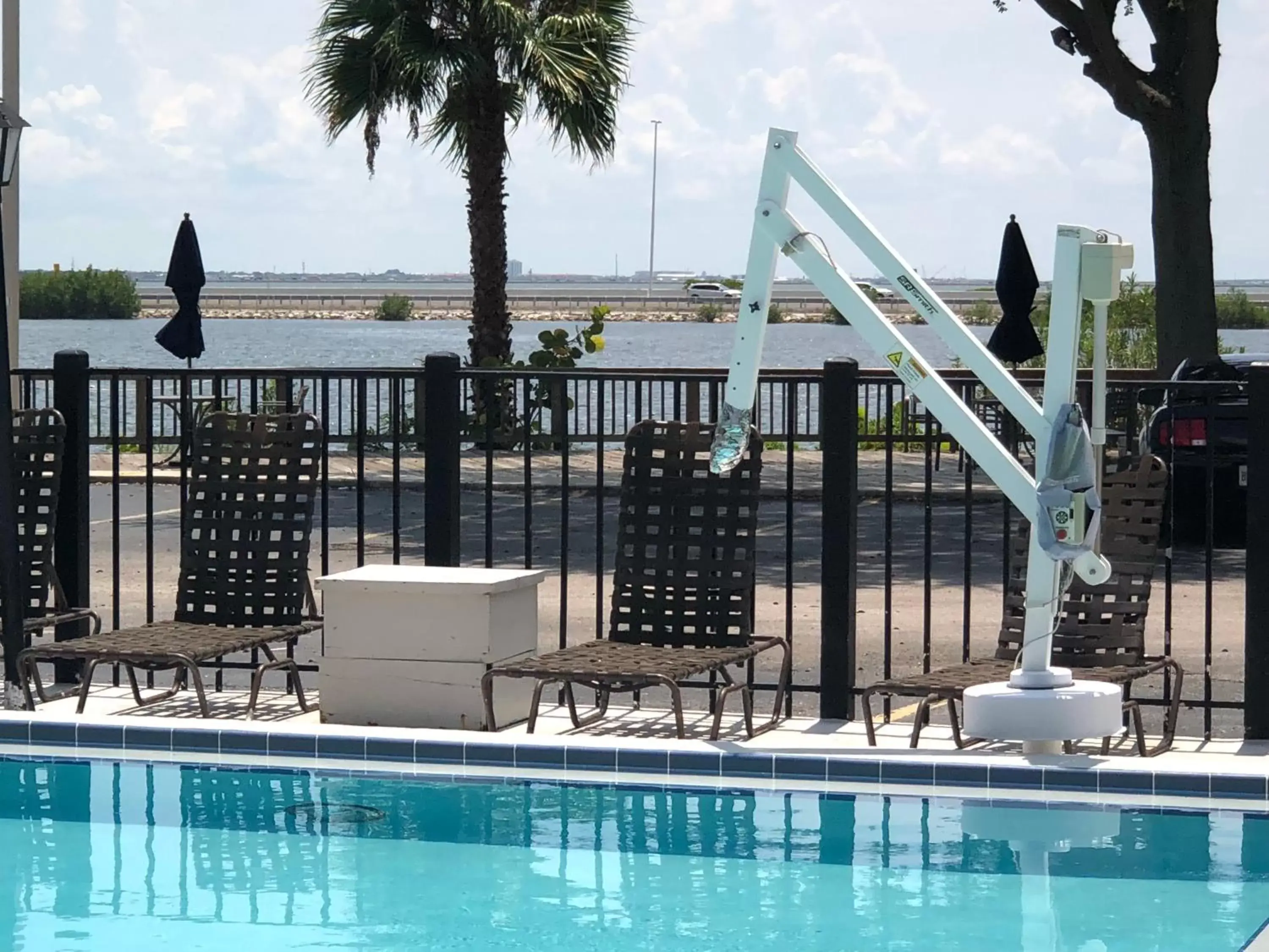 Swimming Pool in Chase Suite Hotel Rocky Point Tampa