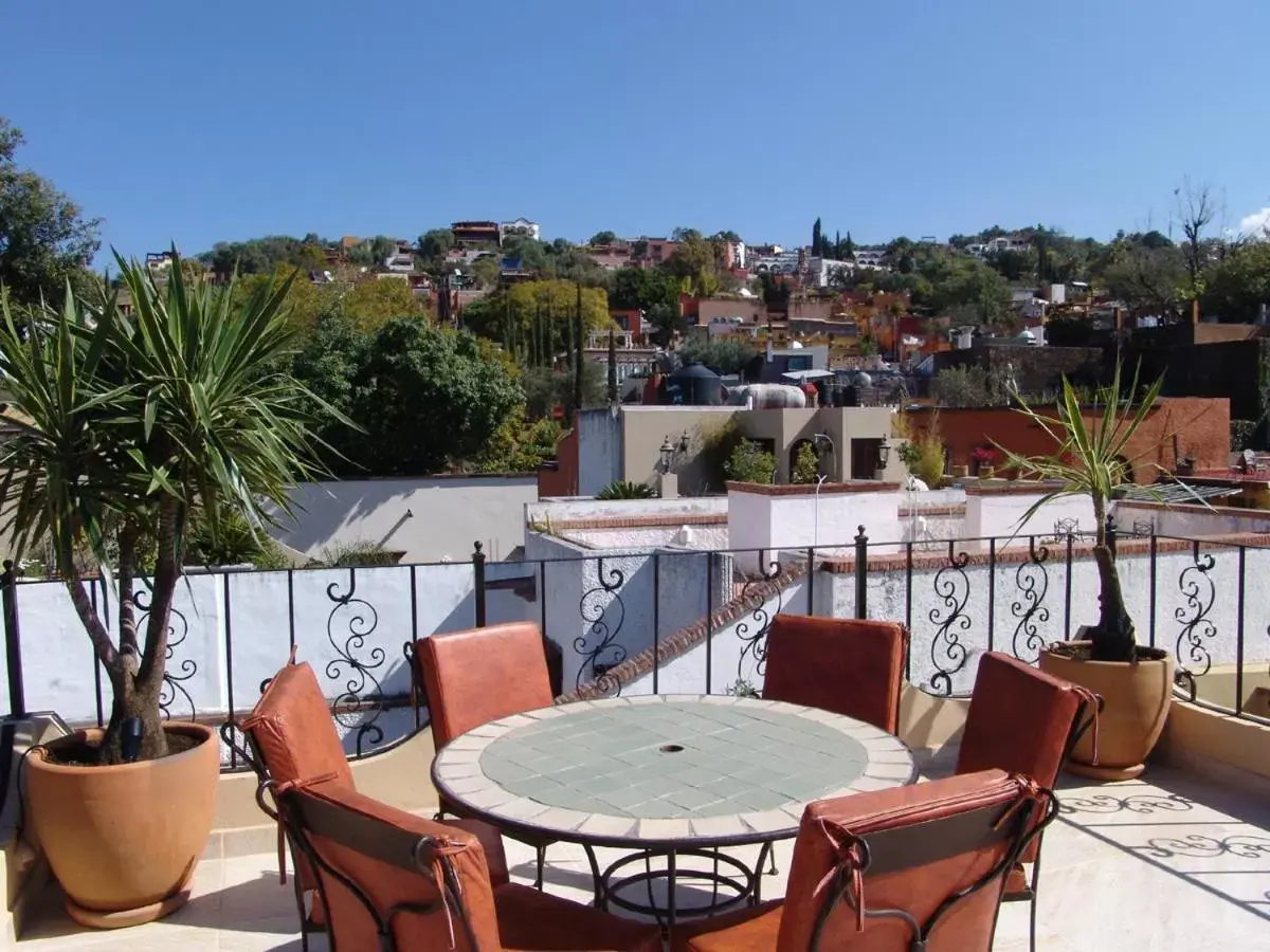 Patio in Casa del Tio Hotel Boutique