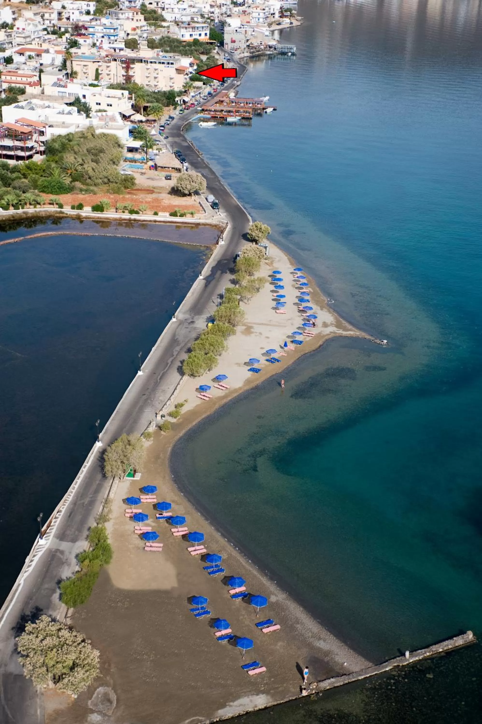 Bird's eye view in Elounda Akti Olous (Adults Only)