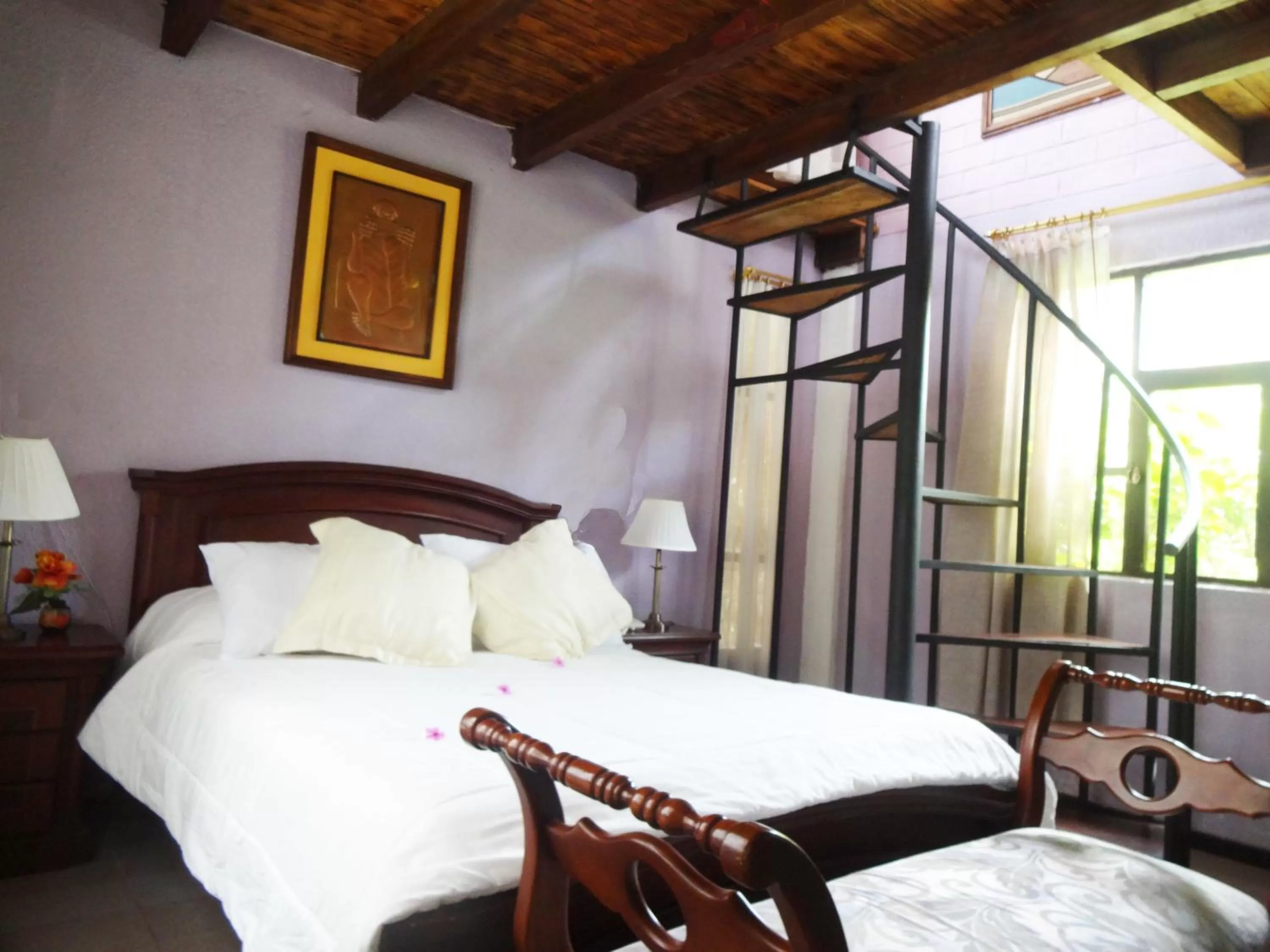 Bedroom in Hosteria Casa Giralda