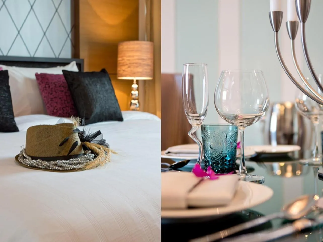 Decorative detail, Bed in Way Hotel Pattaya