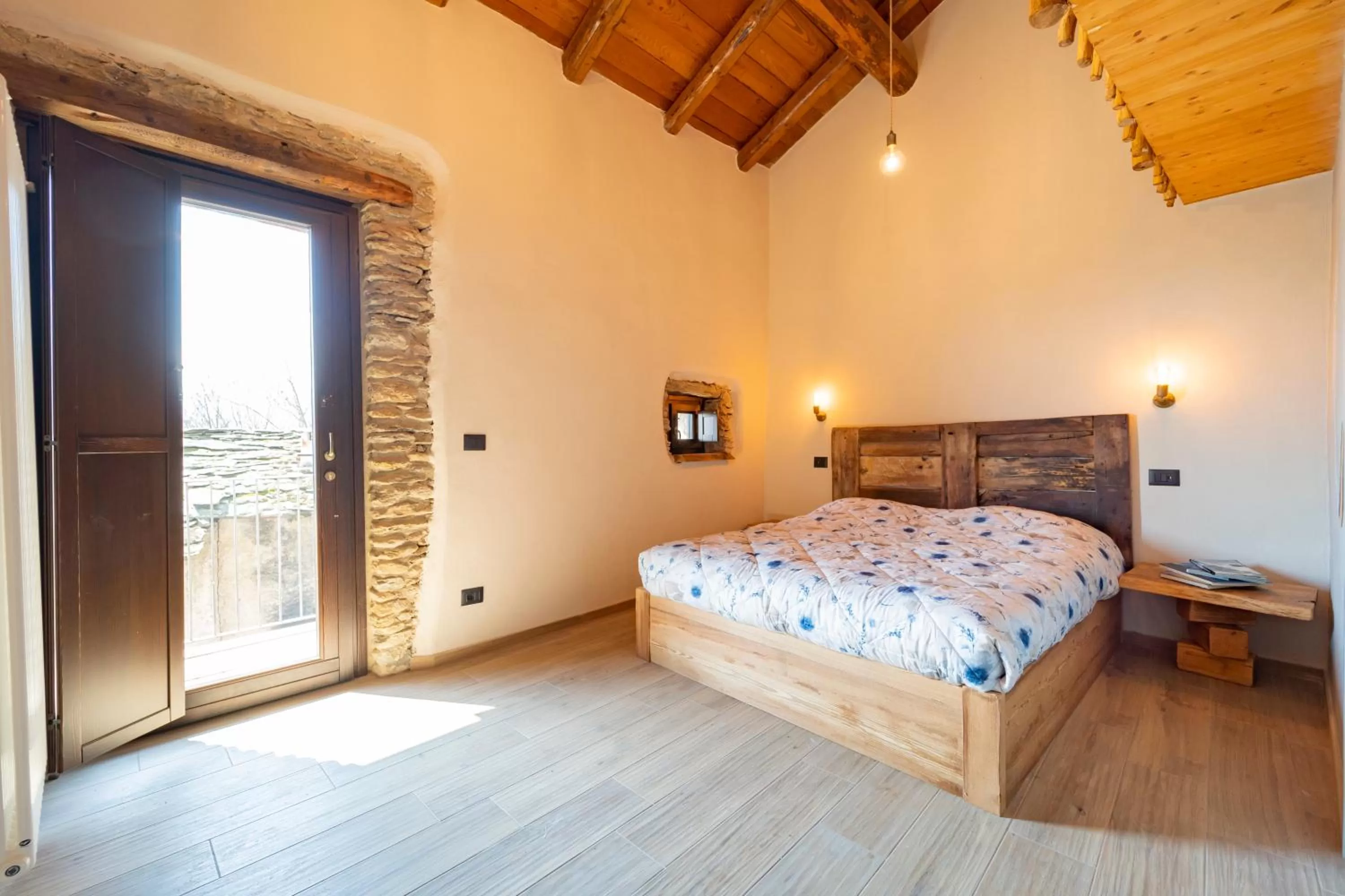 Bed in Country House Le Gaie Allegre