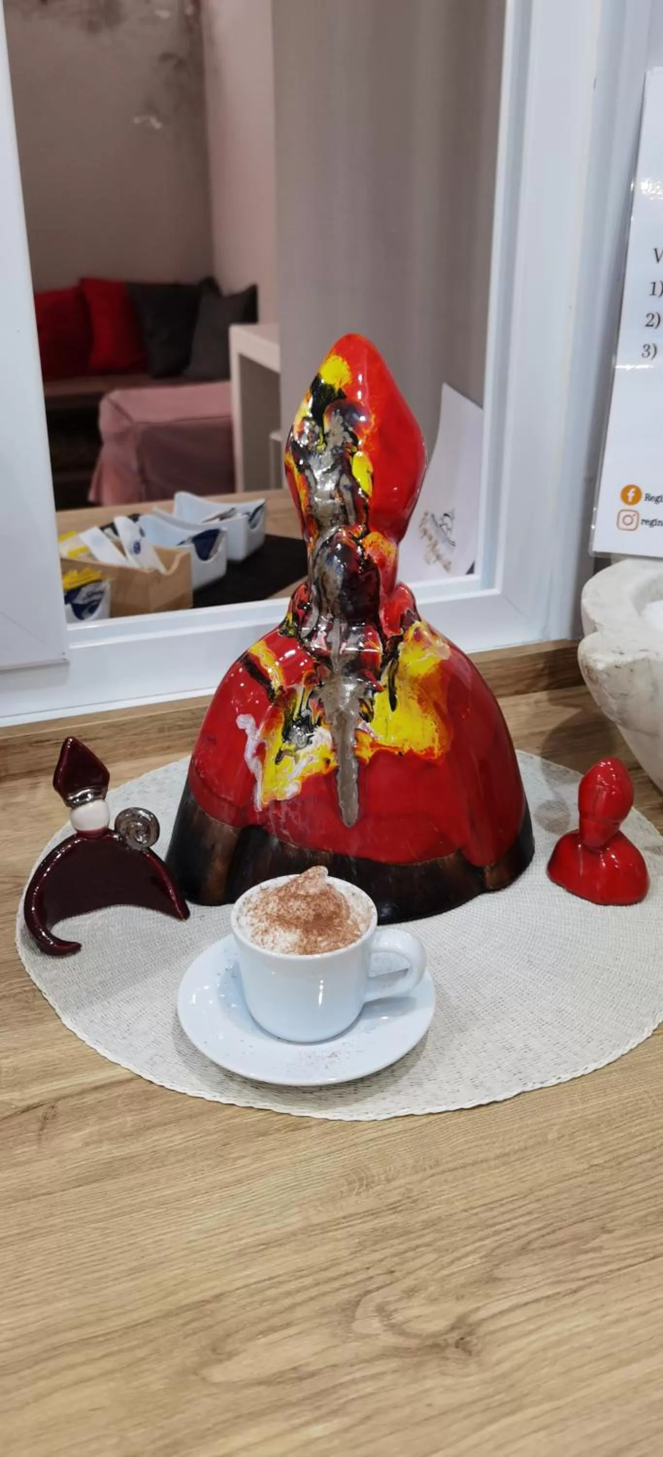 Food and drinks in Regina Margherita Suite