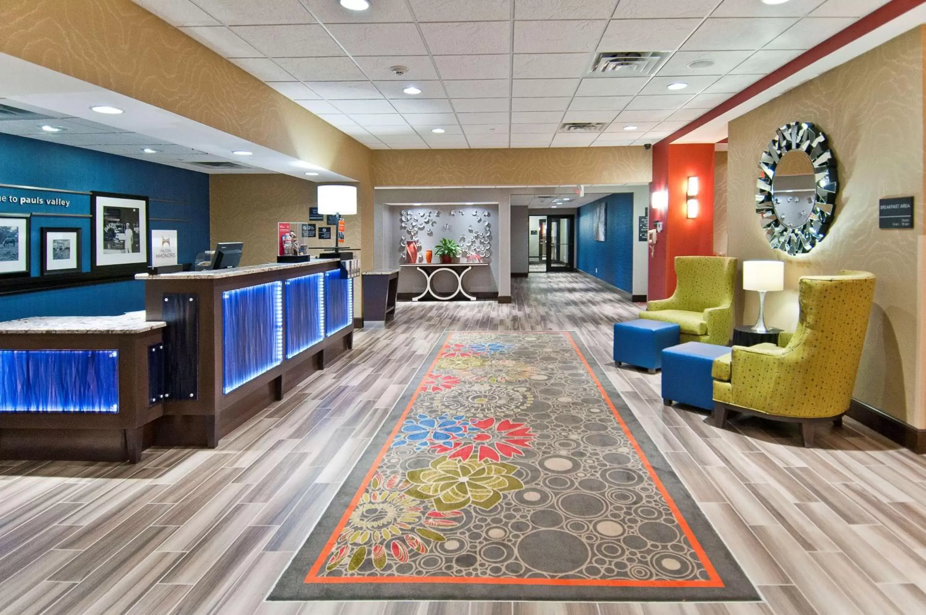 Lobby or reception, Lobby/Reception in Hampton Inn and Suites Pauls Valley