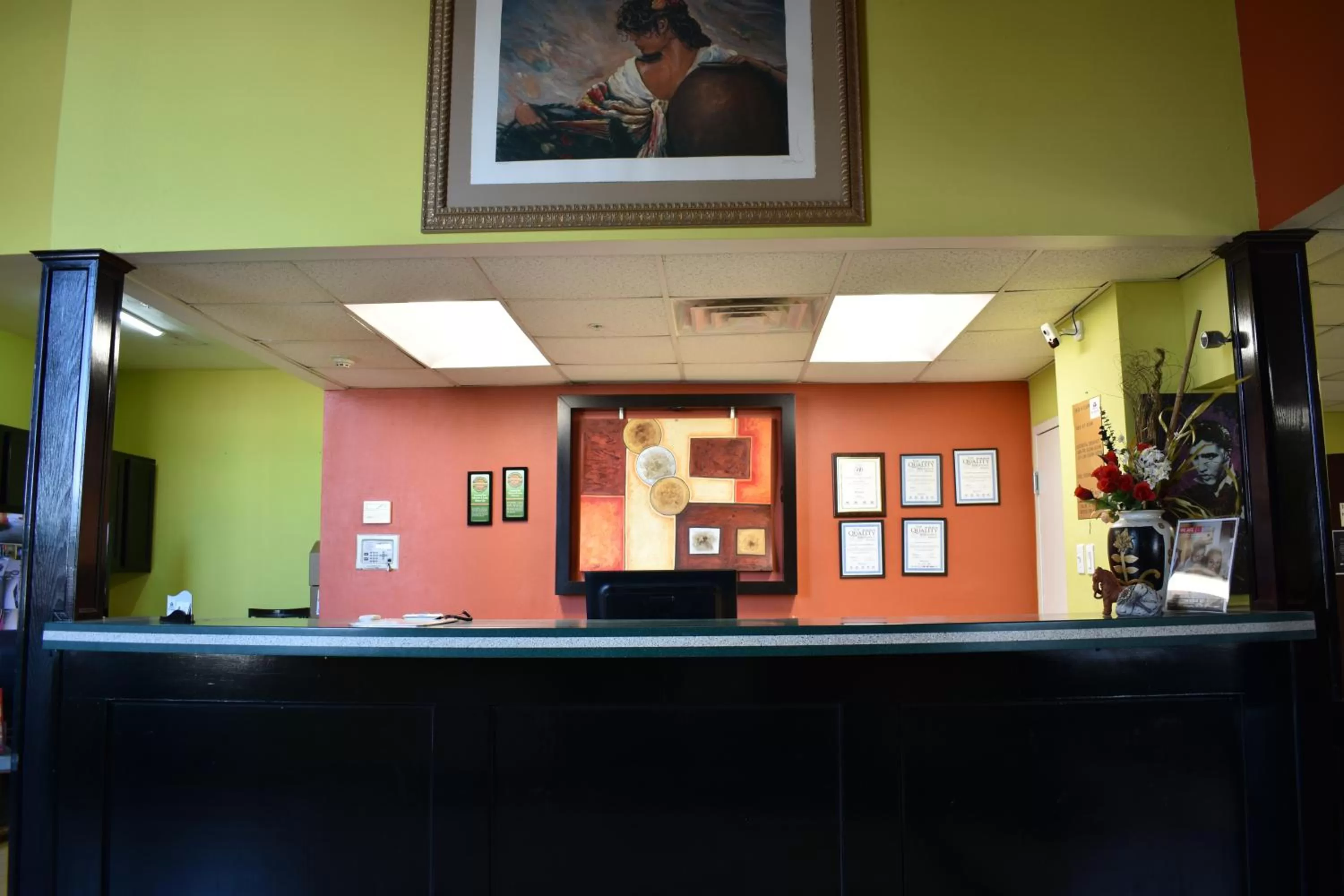 Lobby or reception in Americas Best Value Inn & Suites Haltom City Ft. Worth
