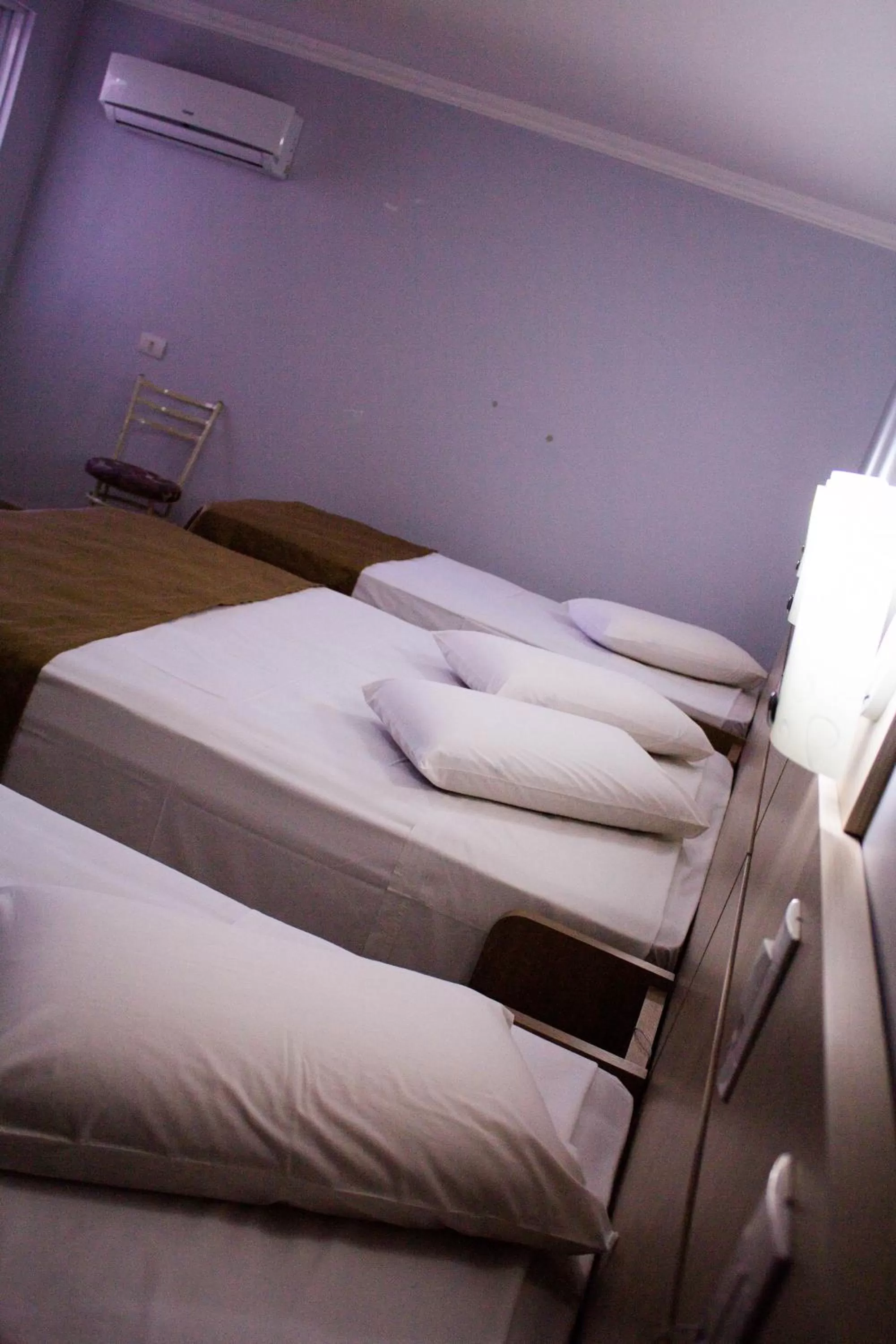 Bed in Hotel Baviera Iguassu