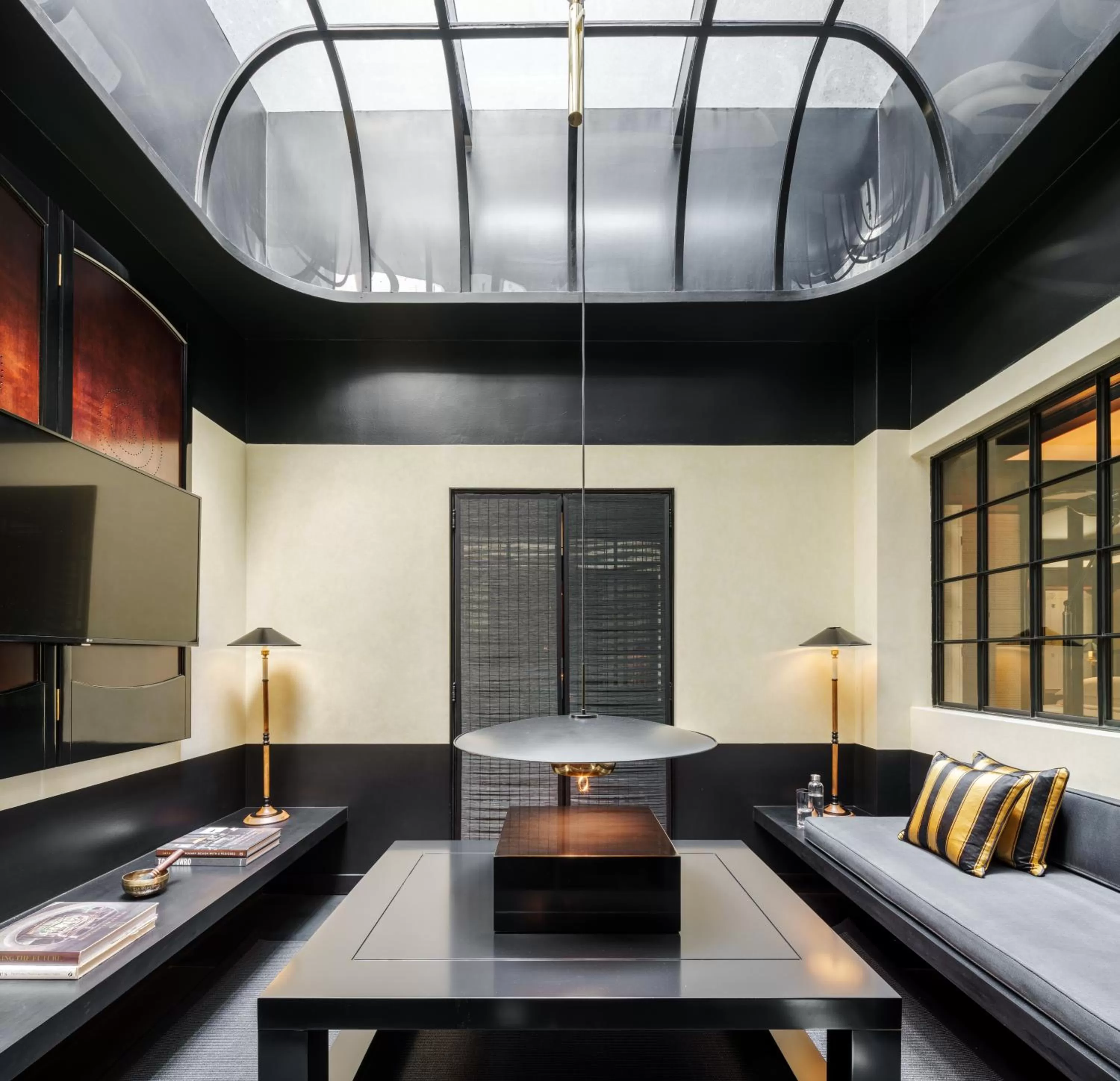 Seating area in Duxton Reserve Singapore, Autograph Collection